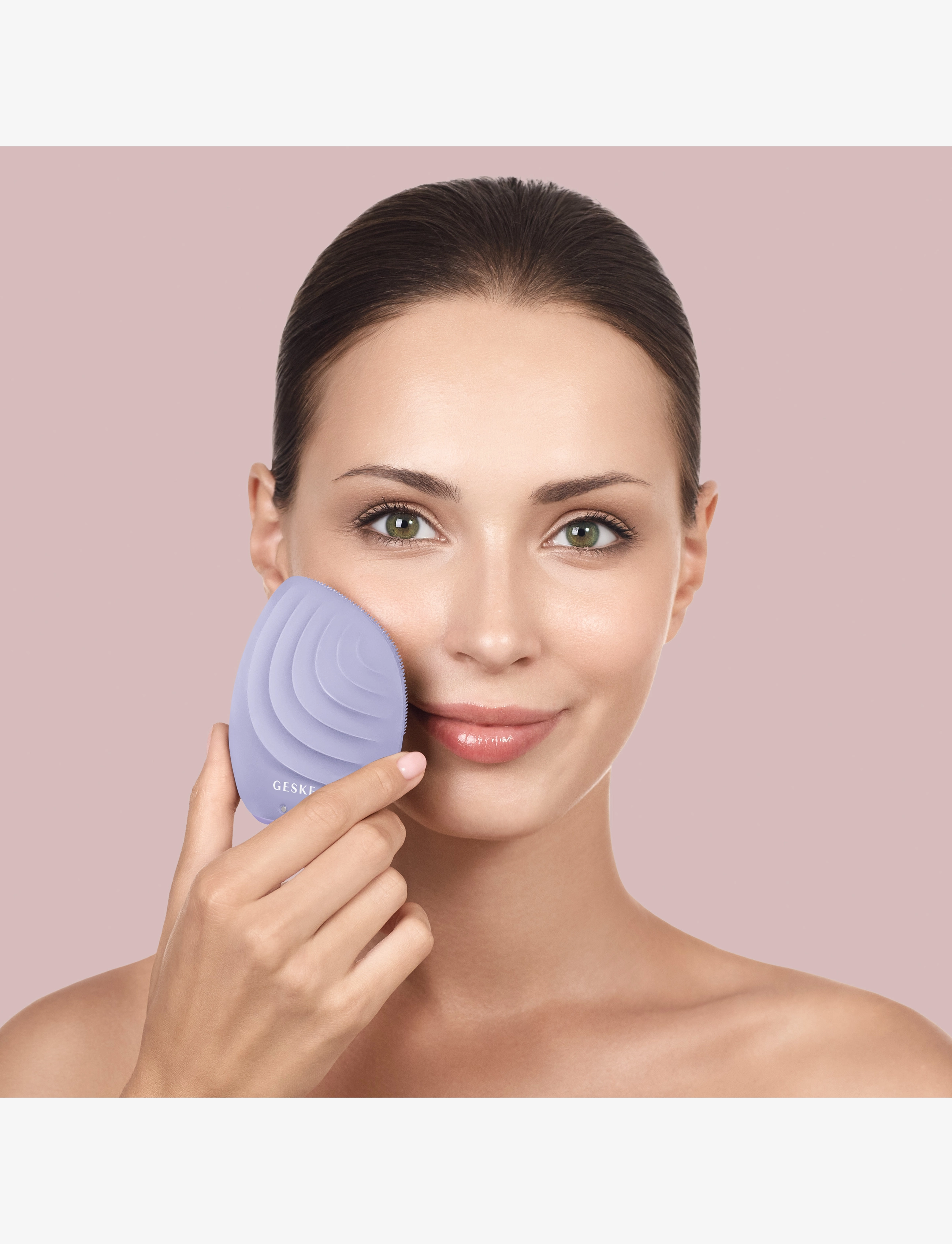 GESKE - Sonic Facial Brush | 5 in 1 - beauty tech - purple - 5