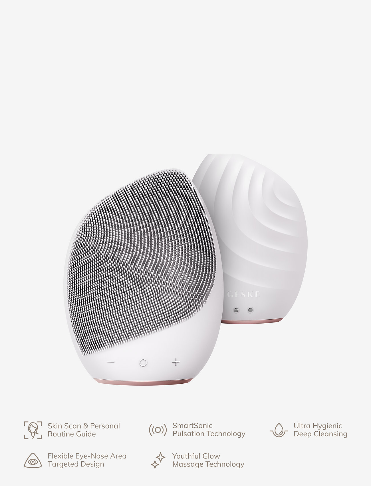GESKE - Sonic Facial Brush | 5 in 1 - beauty tech - starlight - 4