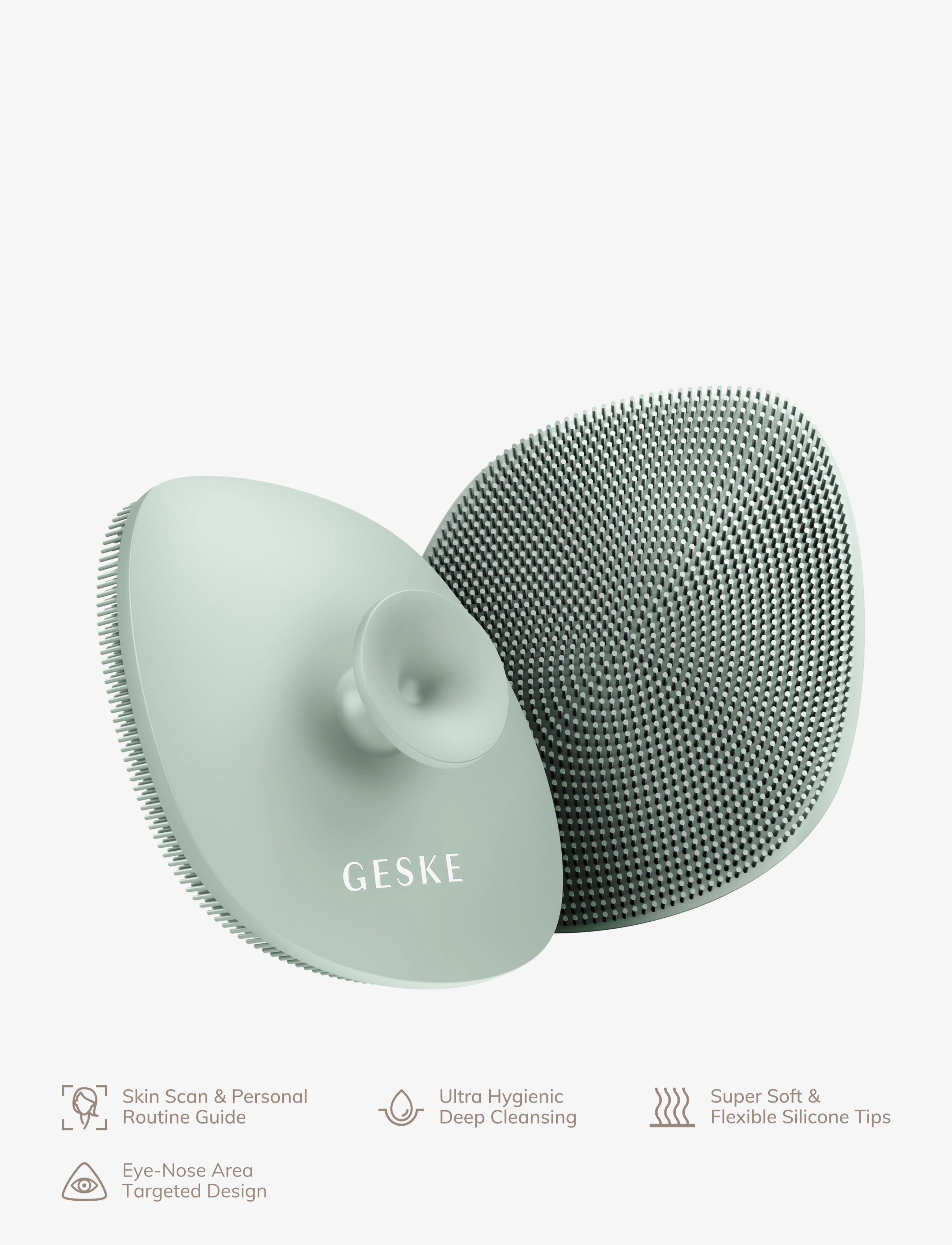 GESKE - Facial Brush | 4 in 1 - green - 4