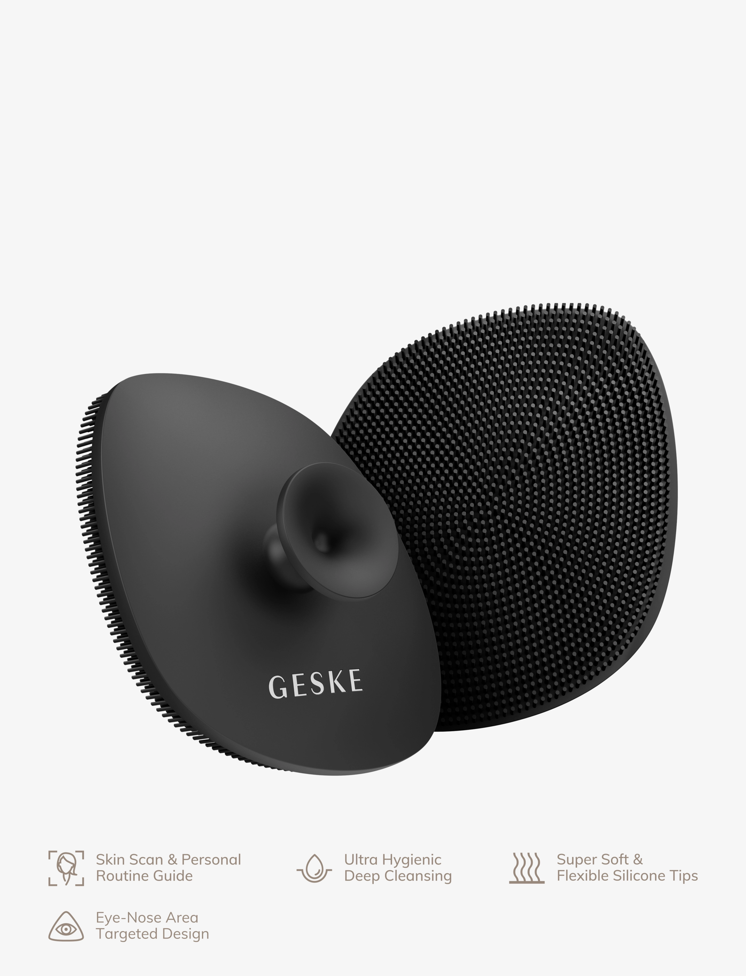 GESKE - Facial Brush | 4 in 1 - naisille - gray - 4