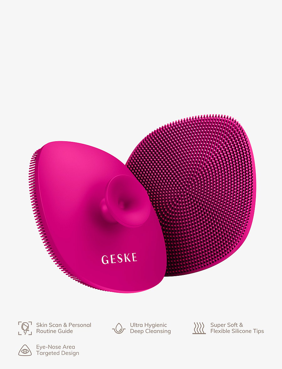 GESKE - Facial Brush | 4 in 1 - för henne - magenta - 4