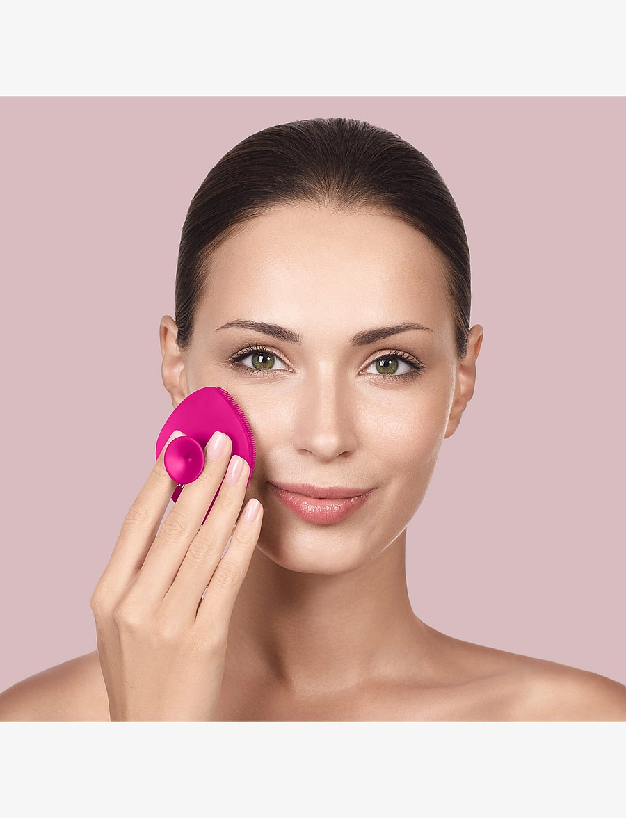GESKE - Facial Brush | 4 in 1 - för henne - magenta - 5