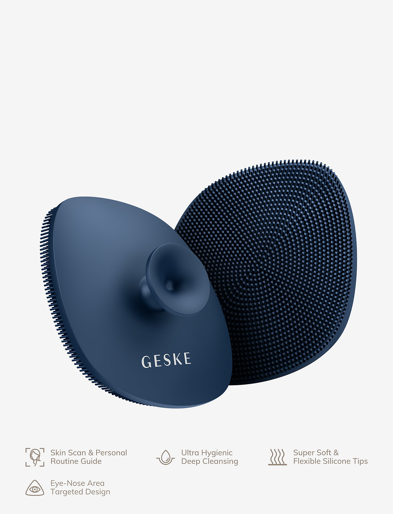 GESKE - Facial Brush | 4 in 1 - presenter - midnight - 4