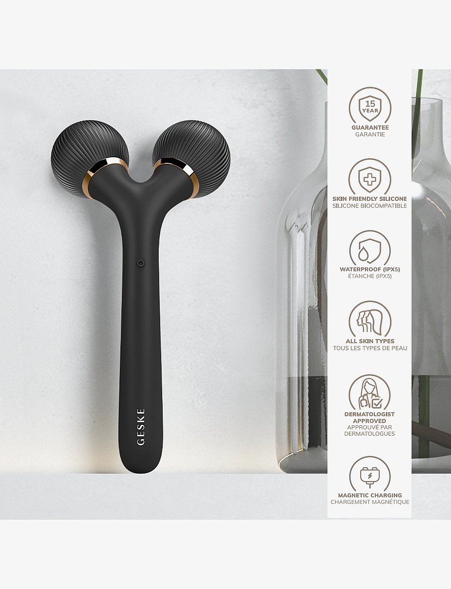 GESKE - Sonic Facial & Body Roller | 4 in 1 - för henne - gray - 2