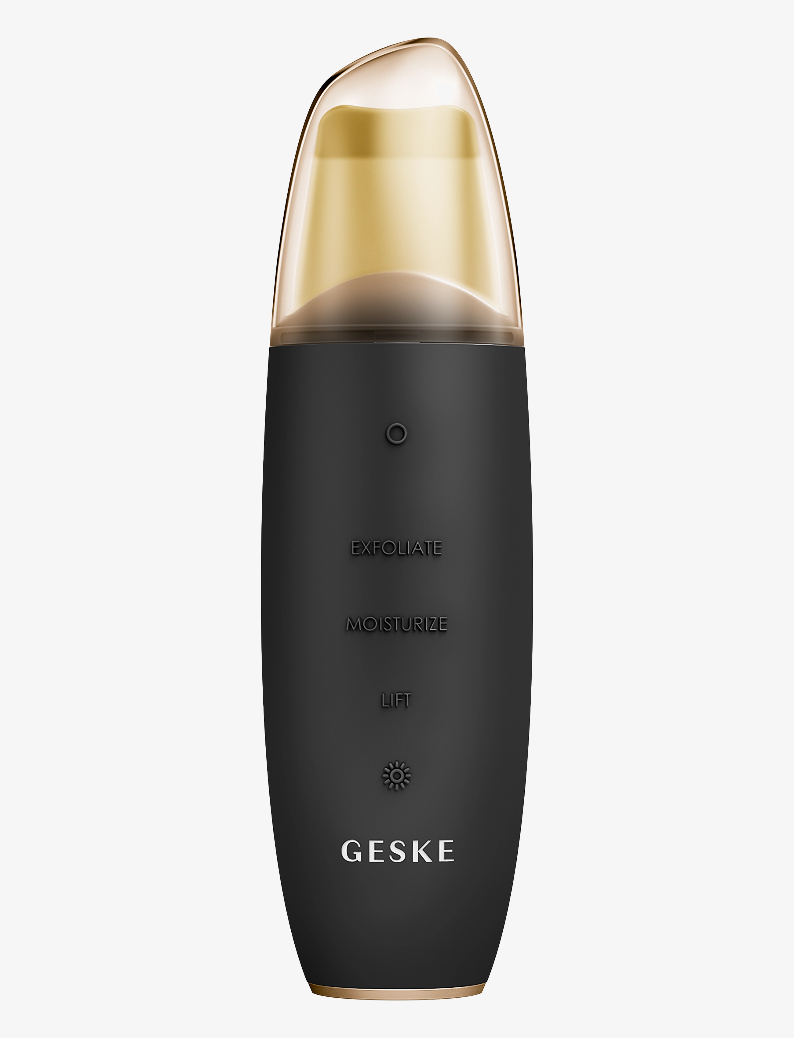 GESKE Microcurrent Skin Scrubber & Blackhead Remover | 9 In 1, Tilbehør, Sort, Str: ONE SIZE