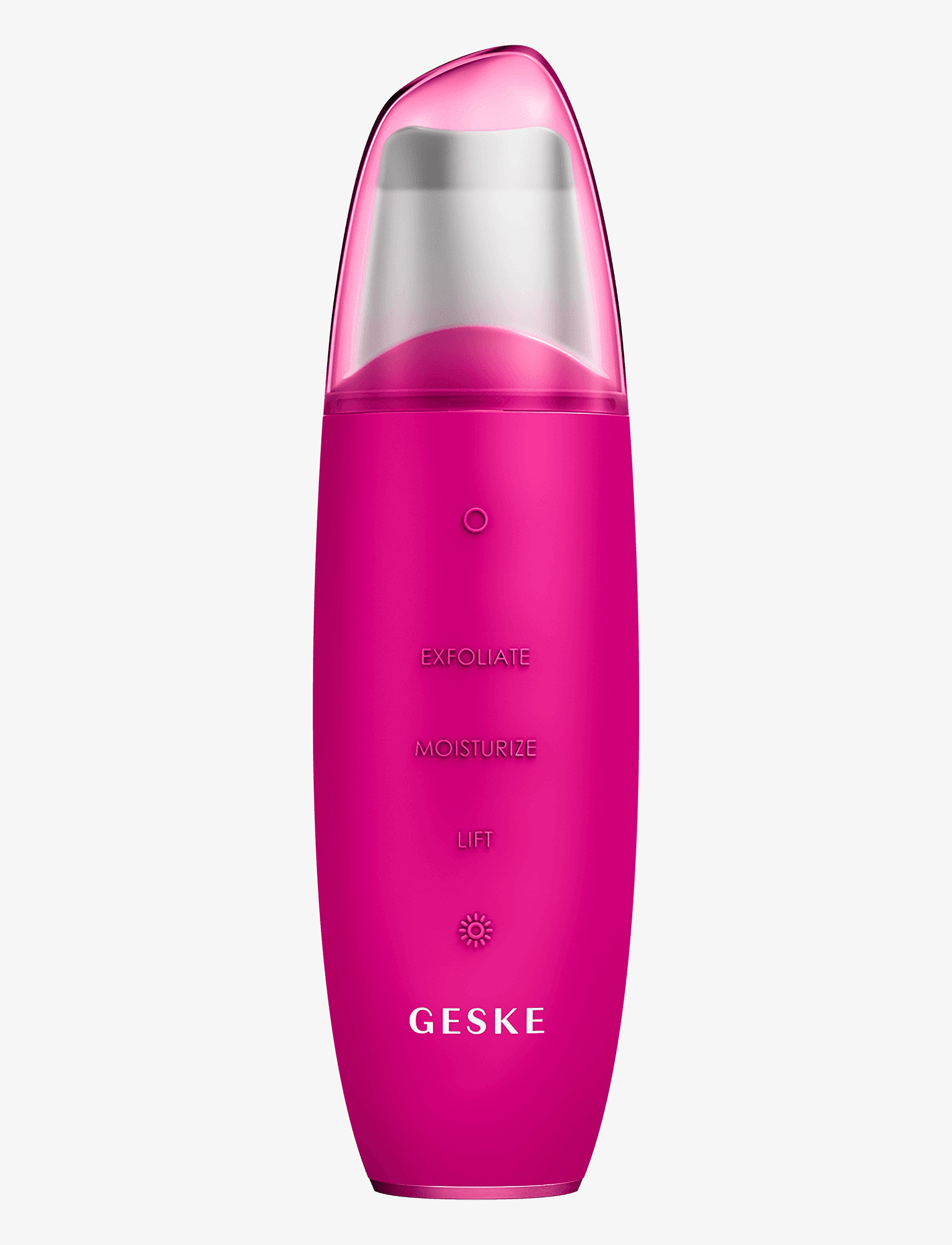 GESKE Microcurrent Skin Scrubber & Blackhead Remover | 9 In 1, Tilbehør, Pink, Str: ONE SIZE