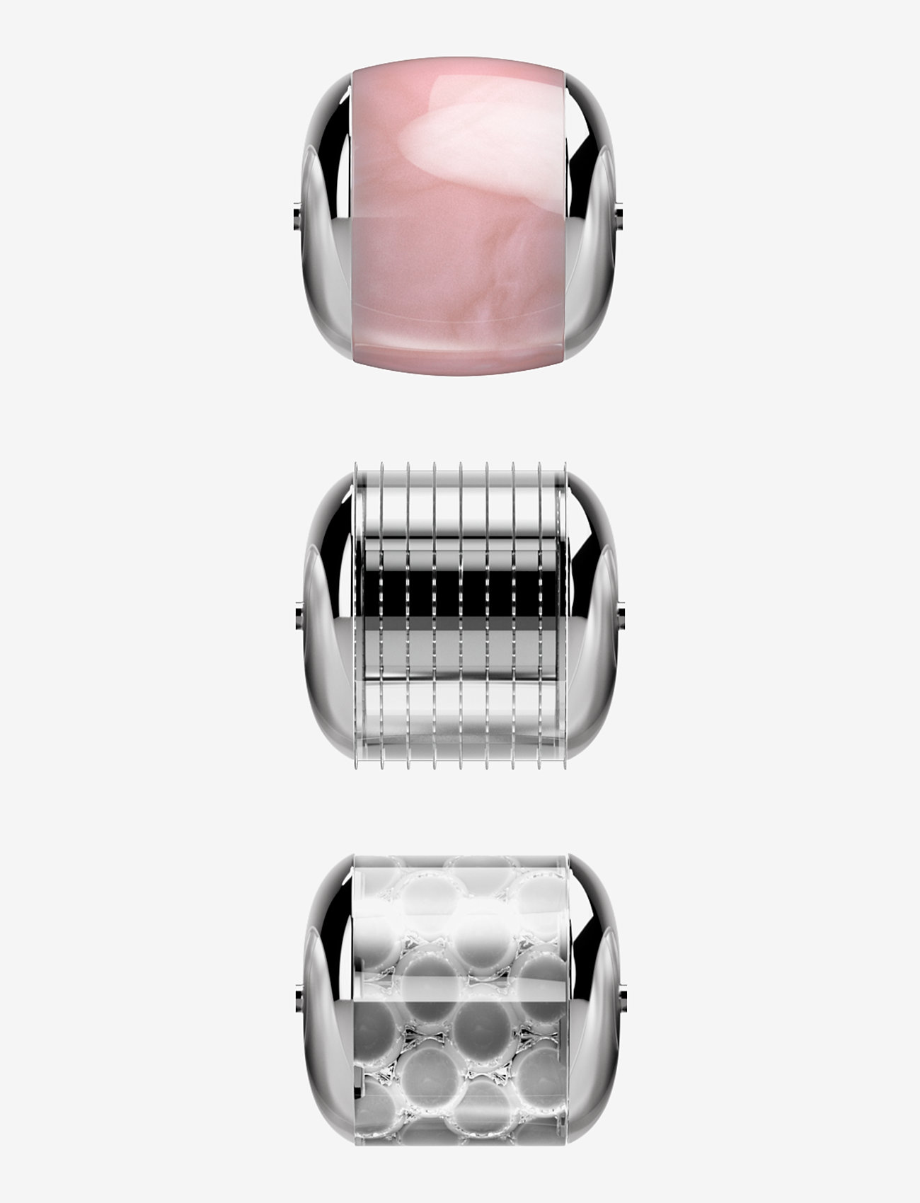 GESKE - MicroNeedle Face Roller | 9 in 1 - gua sha & ansiktsroller - gray - 2