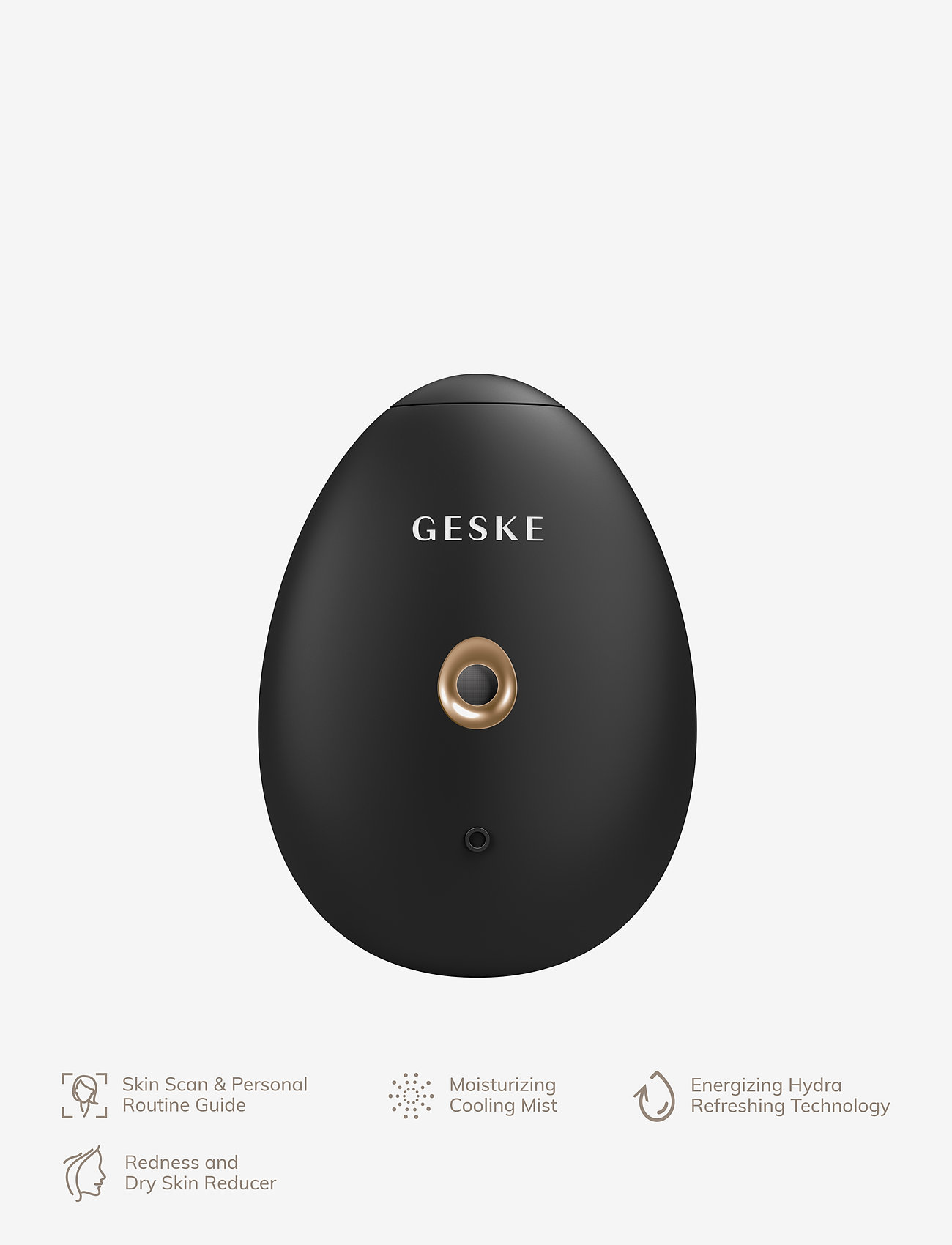 GESKE - Facial Hydration Refresher | 4 in 1 - beauty tech - gray - 4