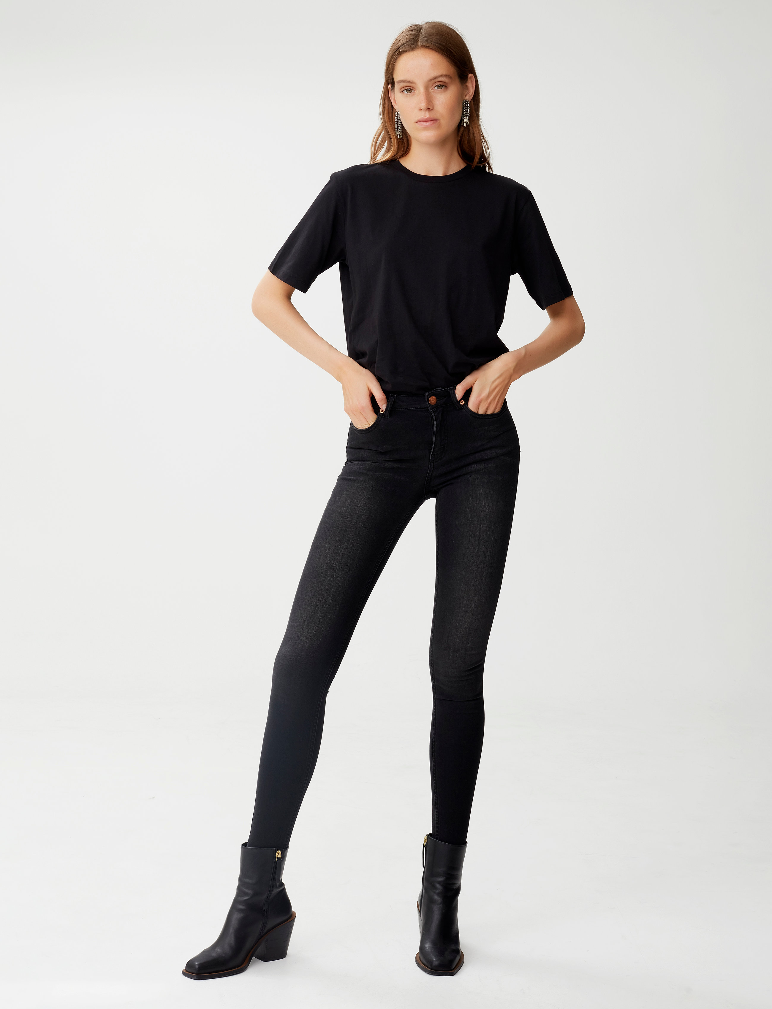 Gestuz MaggieGZ Jeans - Jeans - CHARCOAL GREY / black