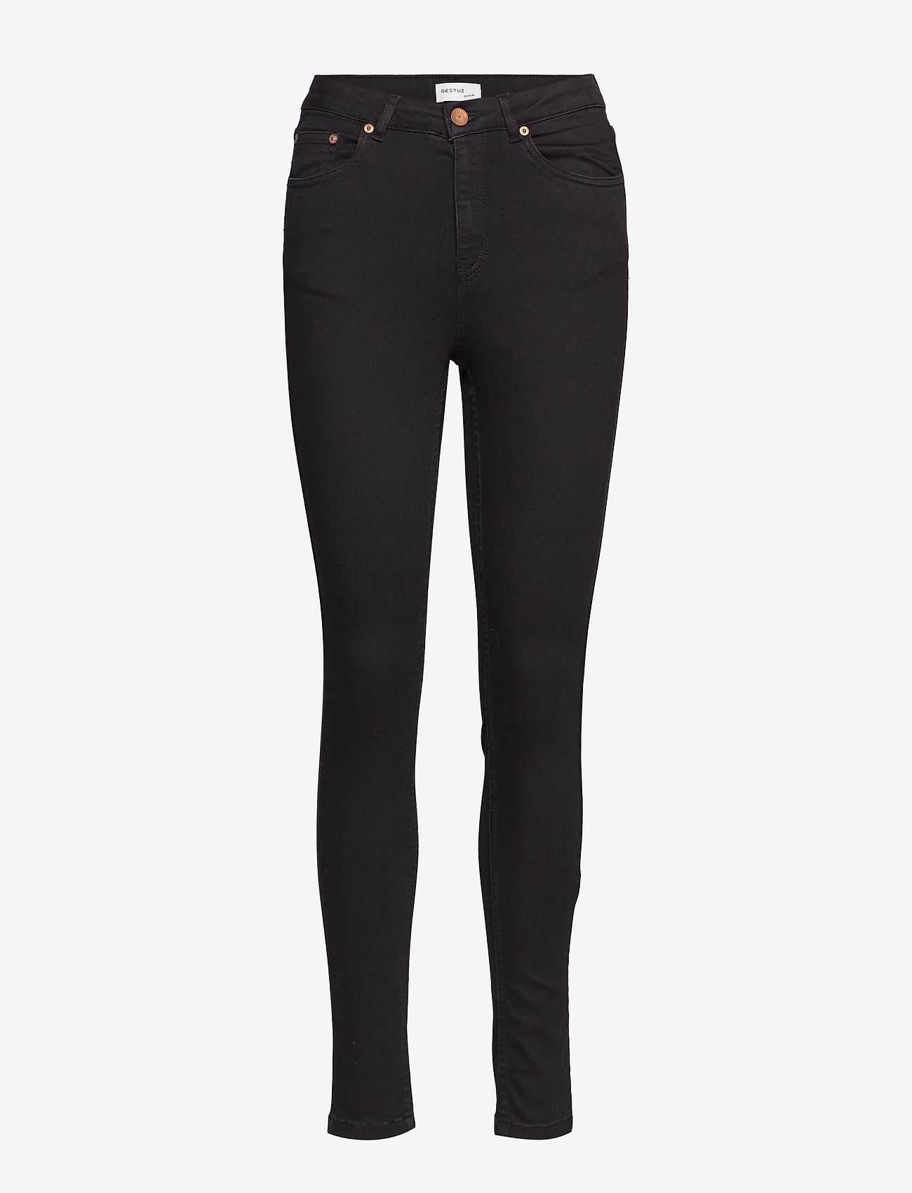 Gestuz - EmilyGZ jeans - siaurėjantys džinsai - black - 0