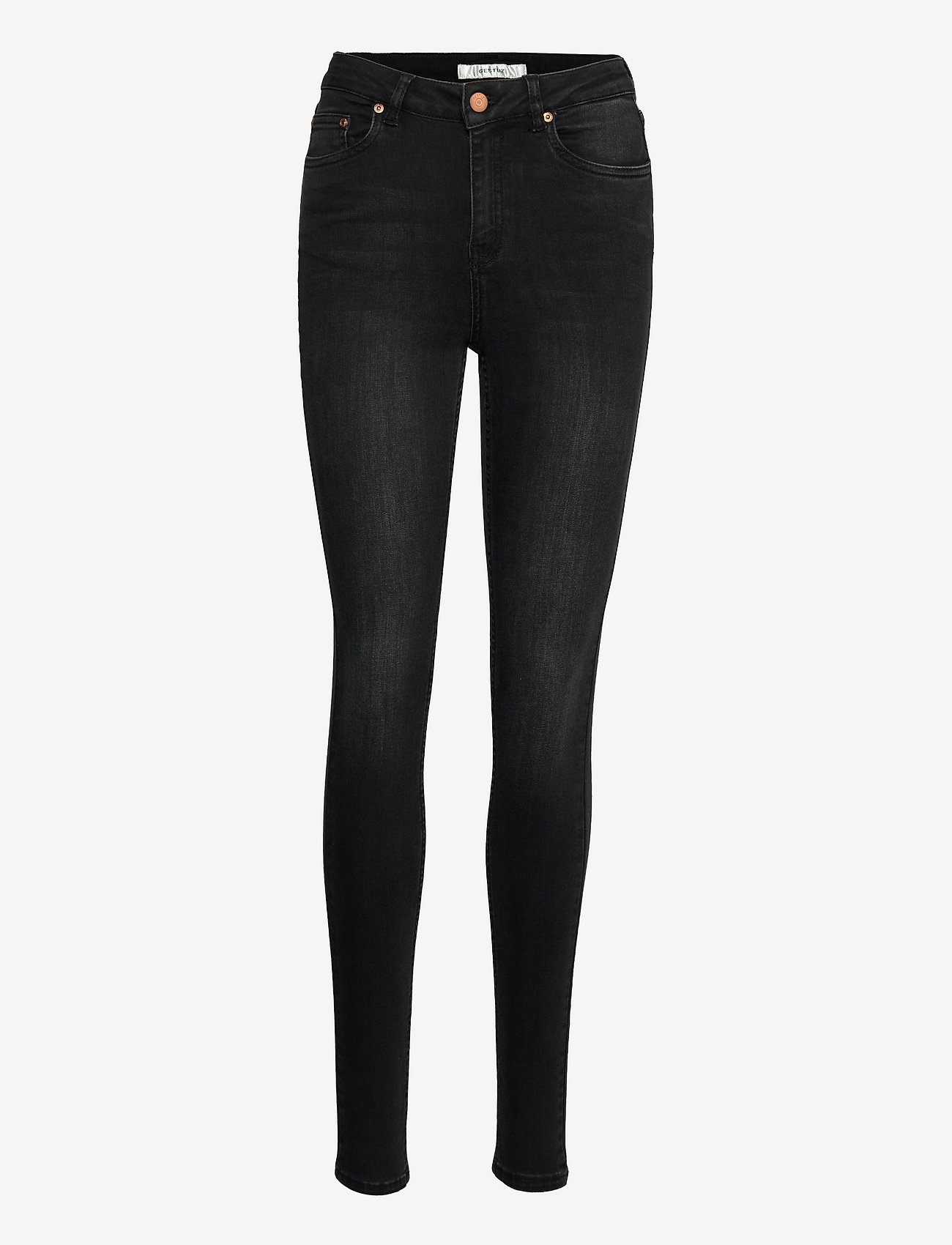 Gestuz - EmilyGZ jeans - liibuvad teksad - charcoal grey - 0