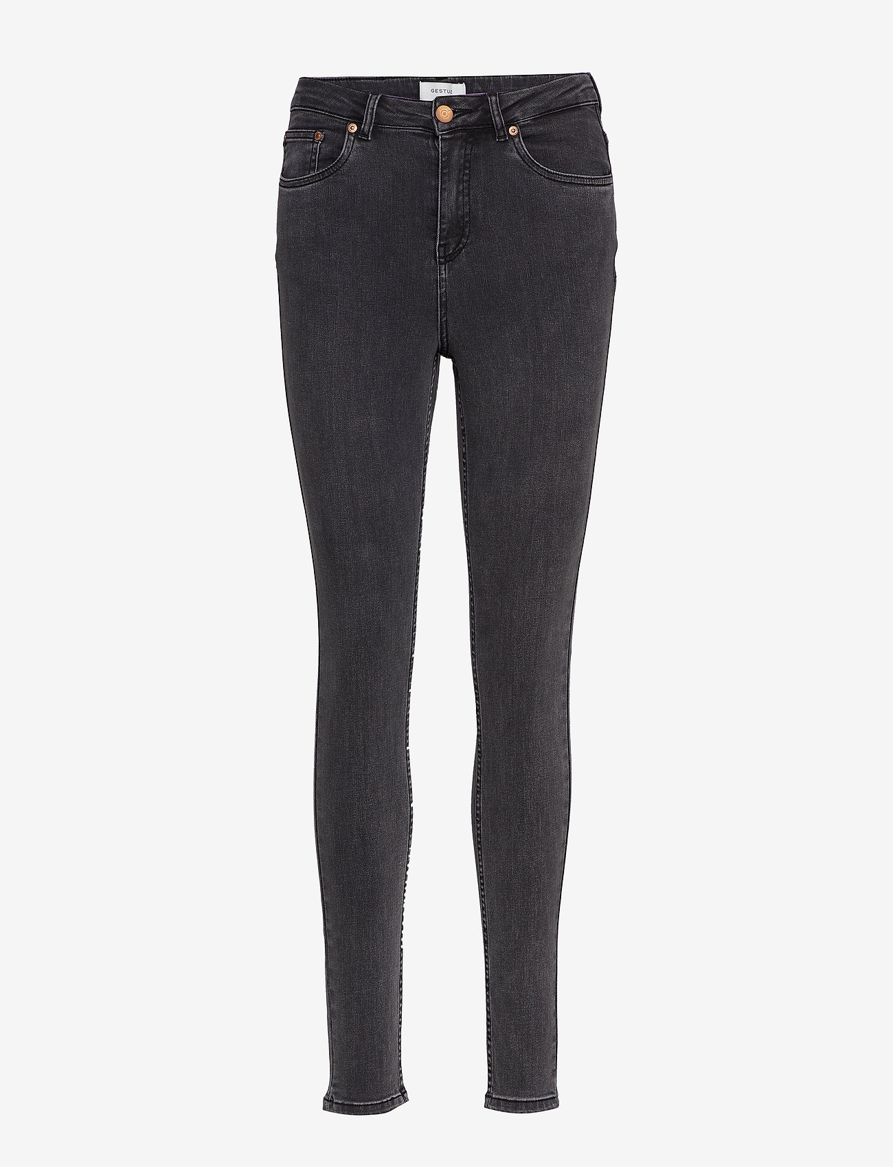 Gestuz - EmilyGZ jeans - liibuvad teksad - storm grey - 0