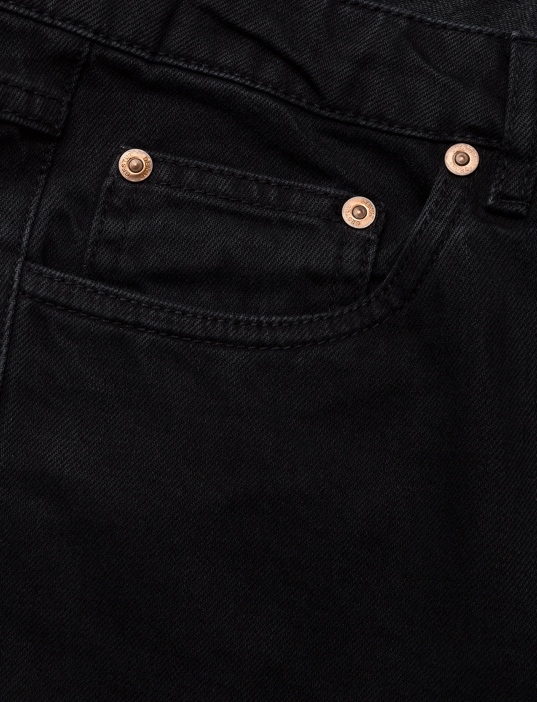 Gestuz - Agnes jeans ZE4 16 - džinsa bikses ar taisnām starām - black - 2