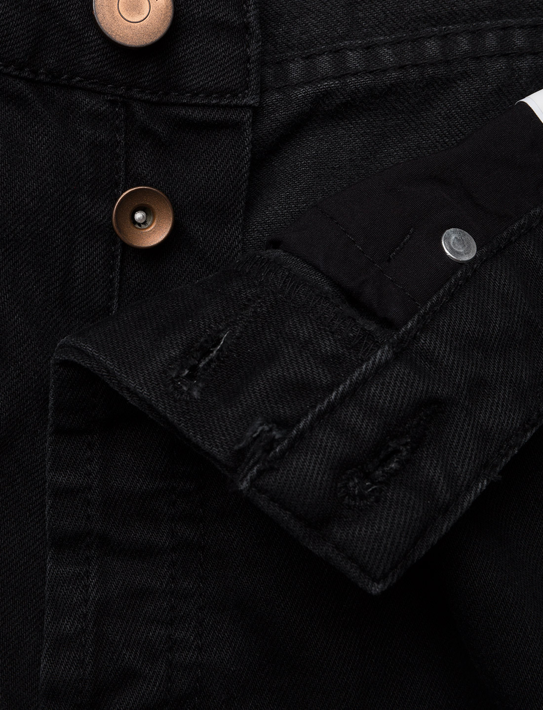 Gestuz - Agnes jeans ZE4 16 - džinsa bikses ar taisnām starām - black - 3