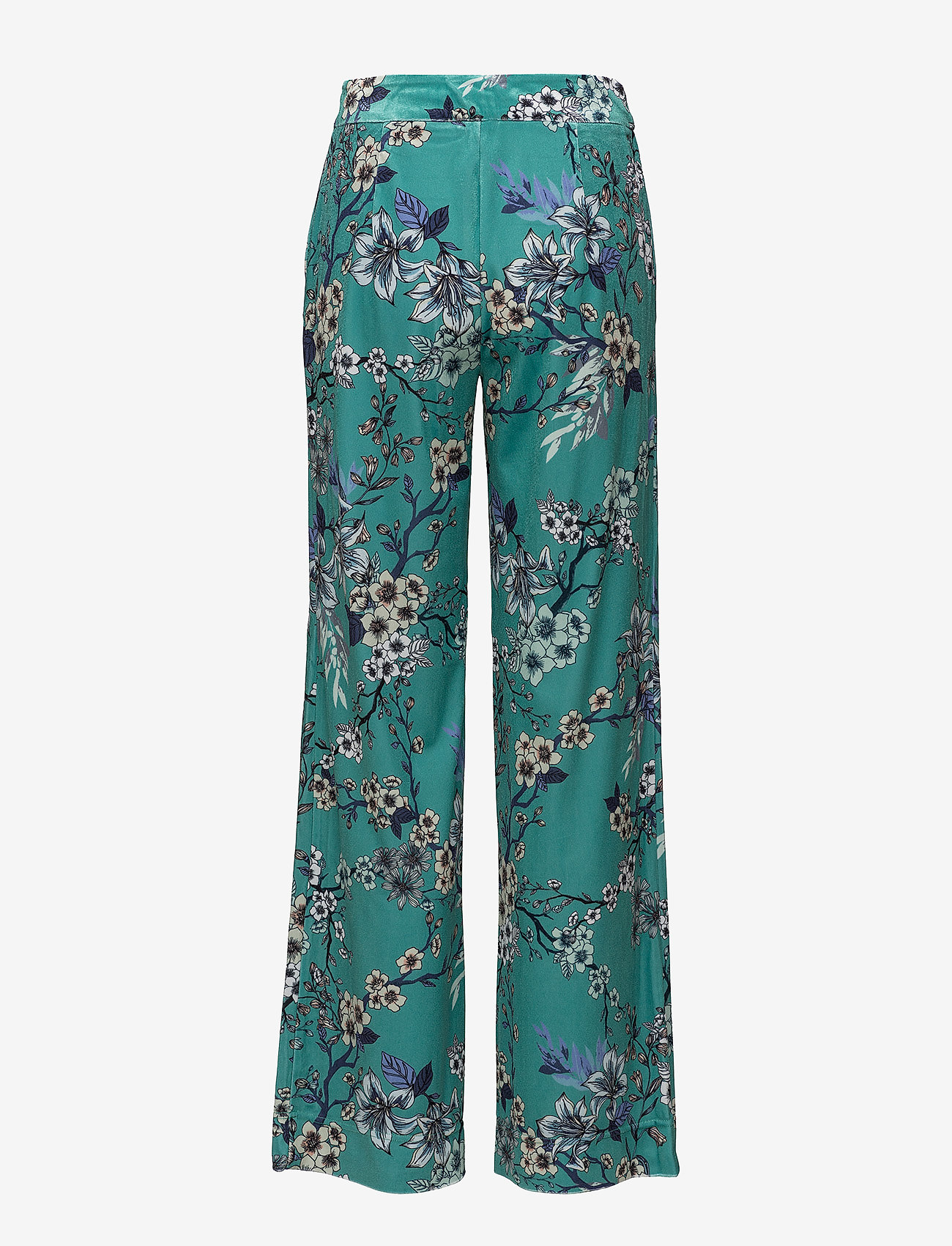 Gestuz - Ocean pants MS18 - ocean flower - 1