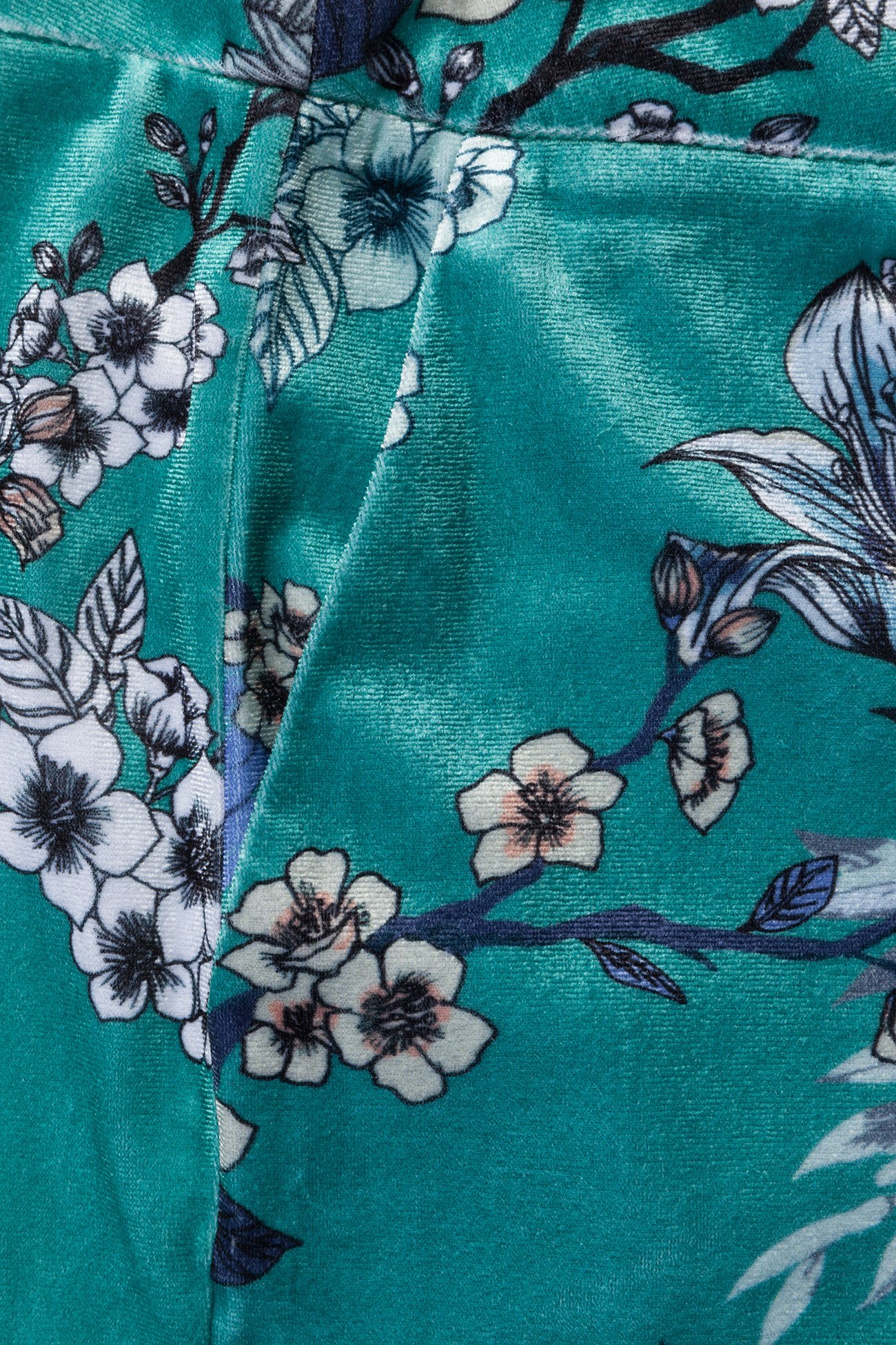Gestuz - Ocean pants MS18 - ocean flower - 2