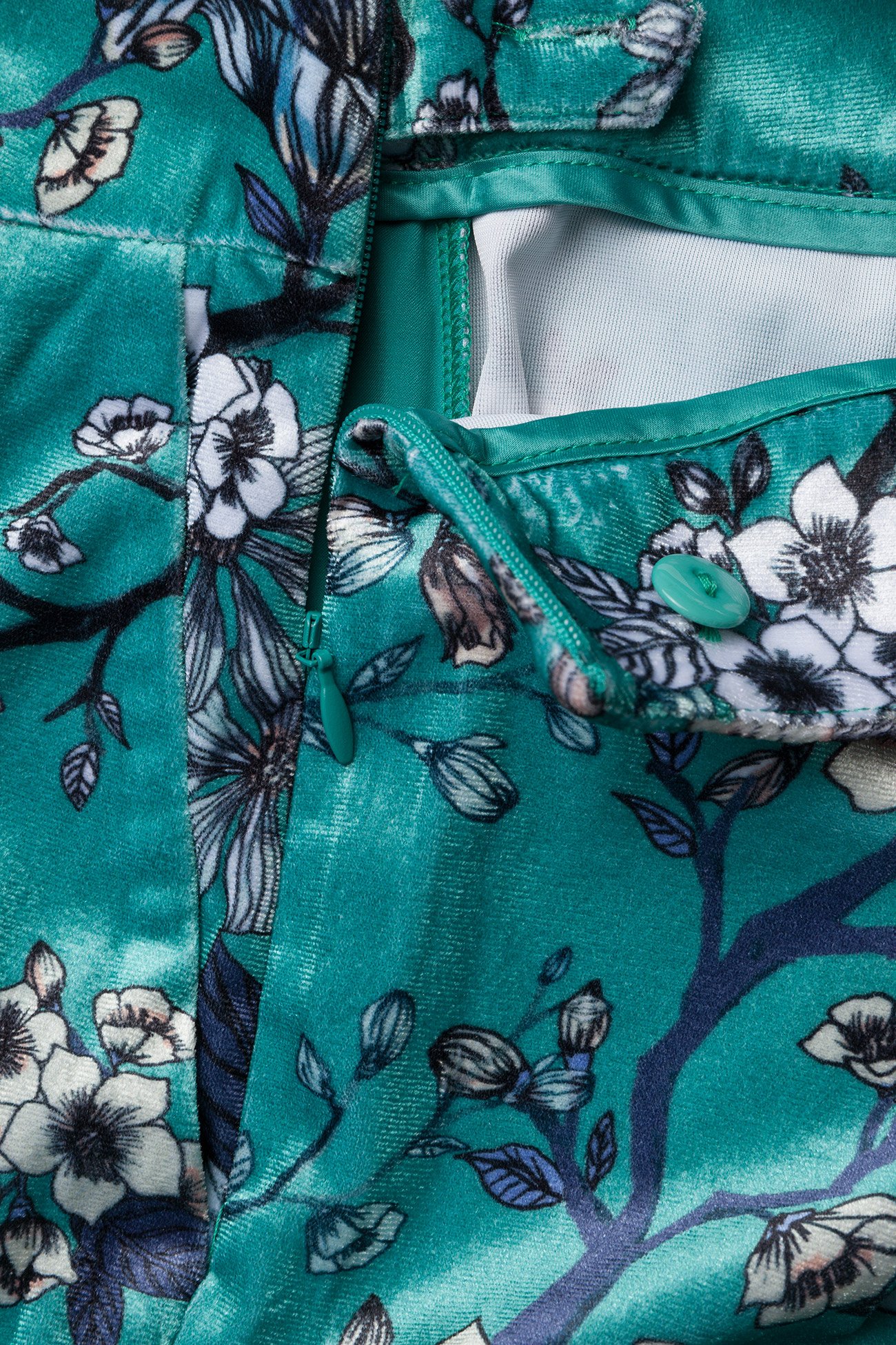 Gestuz - Ocean pants MS18 - ocean flower - 3
