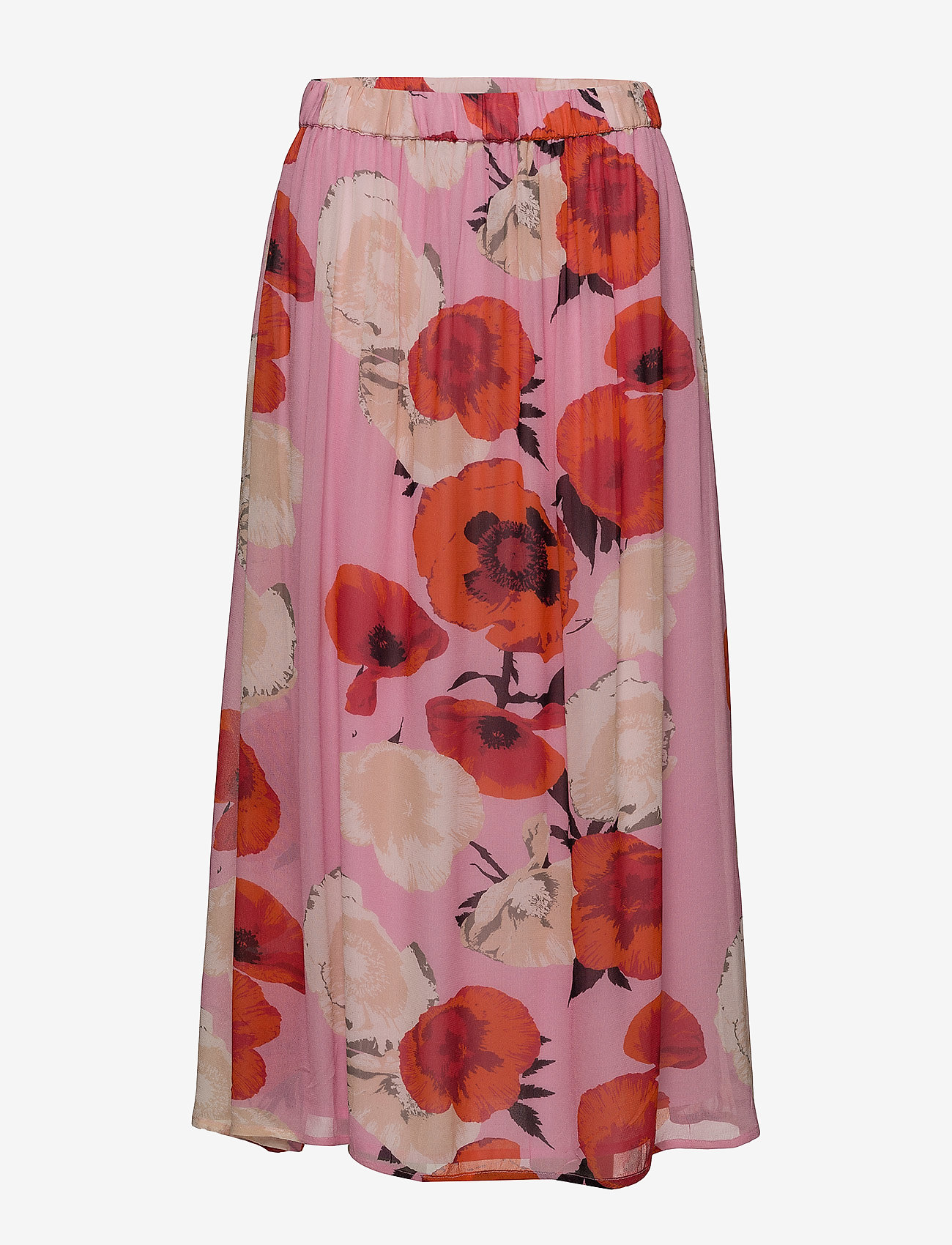 Gestuz - Violetta long skirt MS18 - pink flower - 0