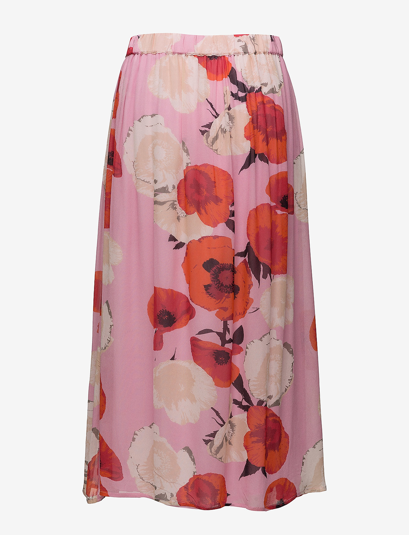 Gestuz - Violetta long skirt MS18 - pink flower - 1