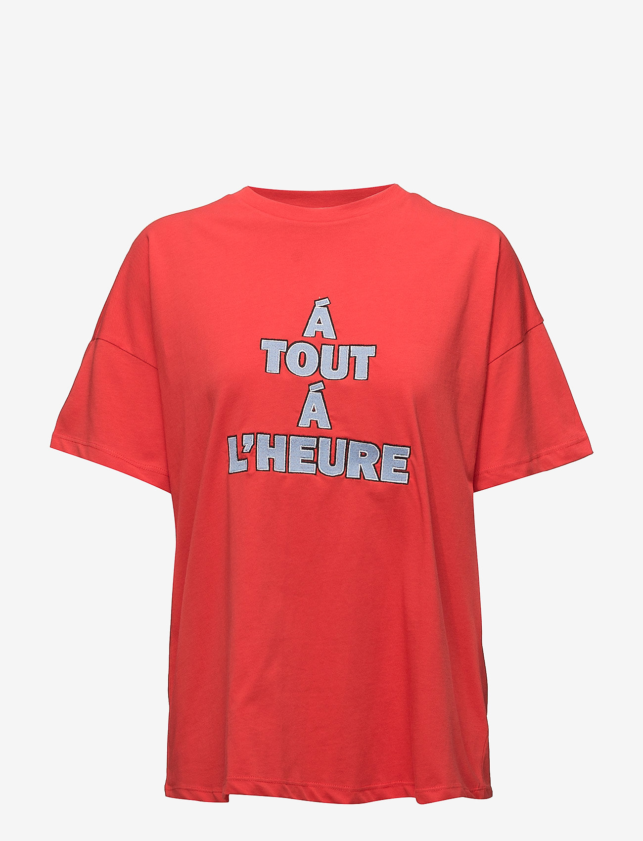 Marge tee AO18 - VALIANT POPPY