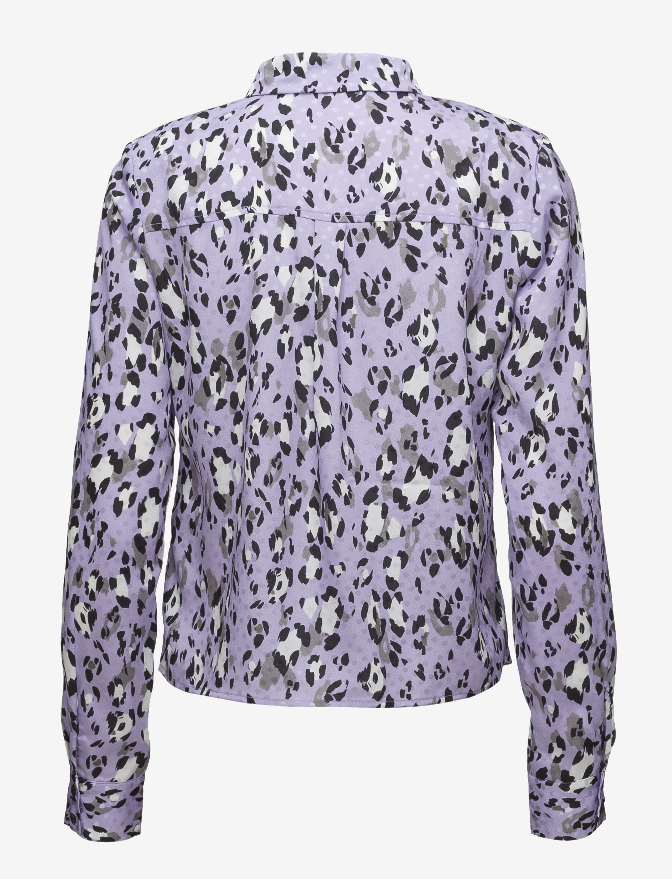 Gestuz - Leopa shirt MA18 - purple leopard - 1