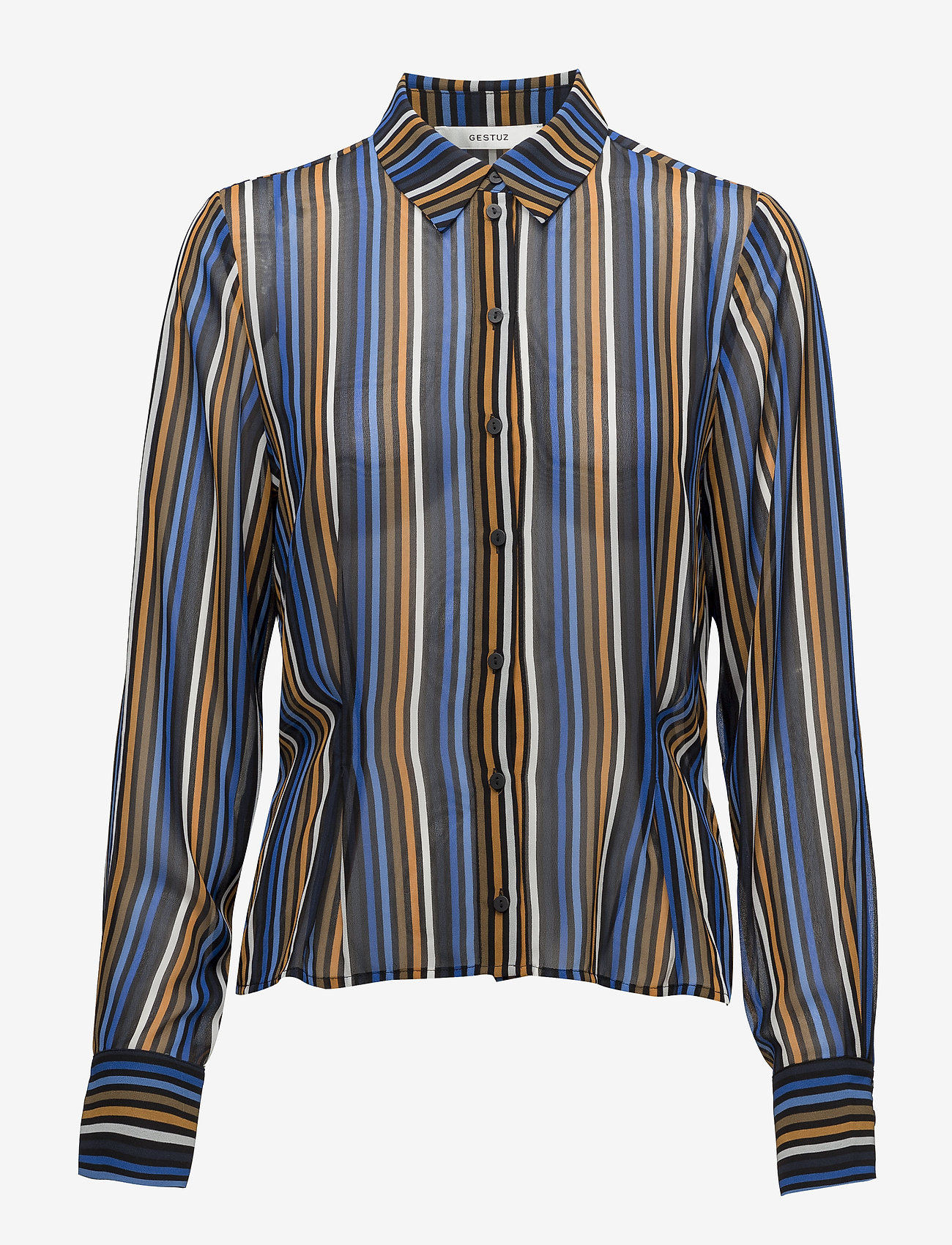 Gestuz - Riba shirt MA18 - blue stribe - 0