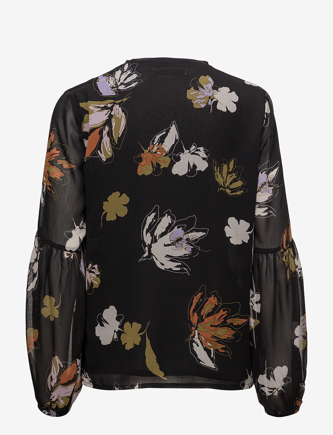 Gestuz - Amali blouse MA18 - black flower print - 1
