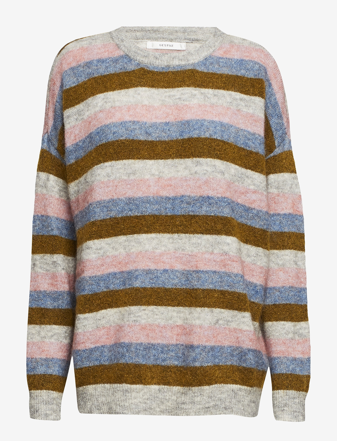 Gestuz - Debbie multi O-neck MA18 - multicolor - 0
