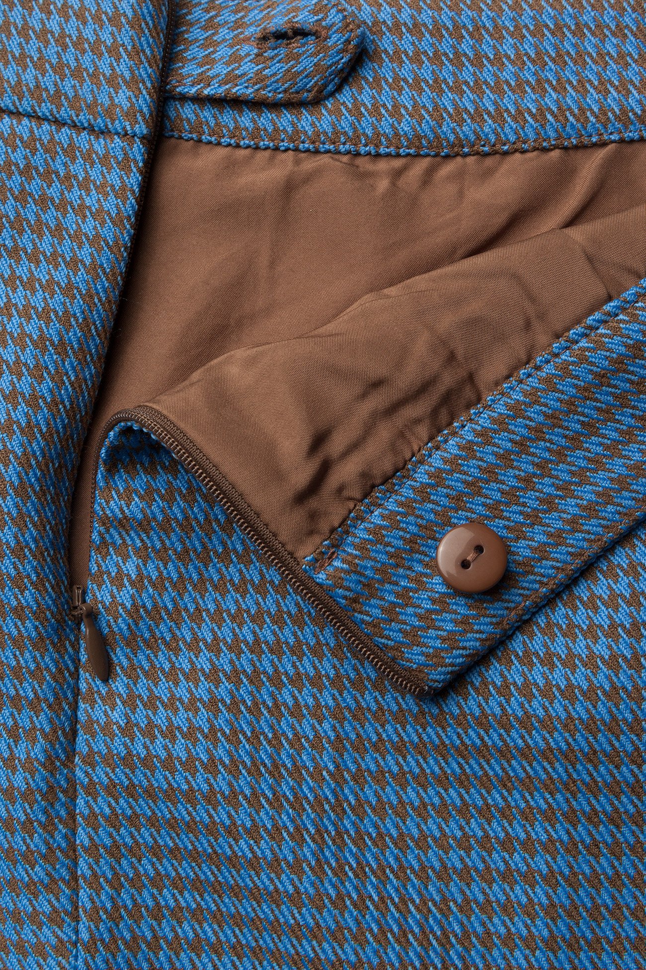 Gestuz - Prisilla skirt ZE1 18 - chipmunk check - 3