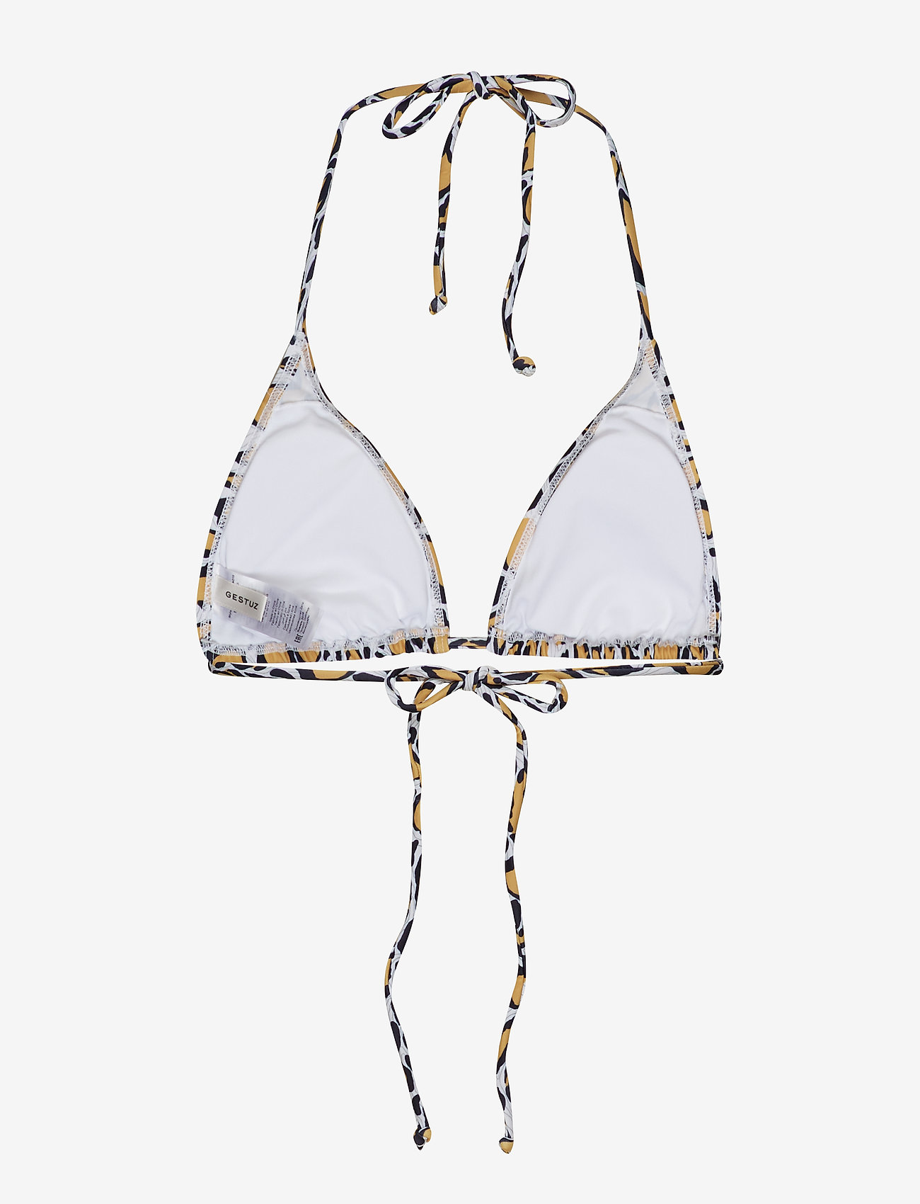 Gestuz - PilGZ bikini top AO19 - yellow animal - 1