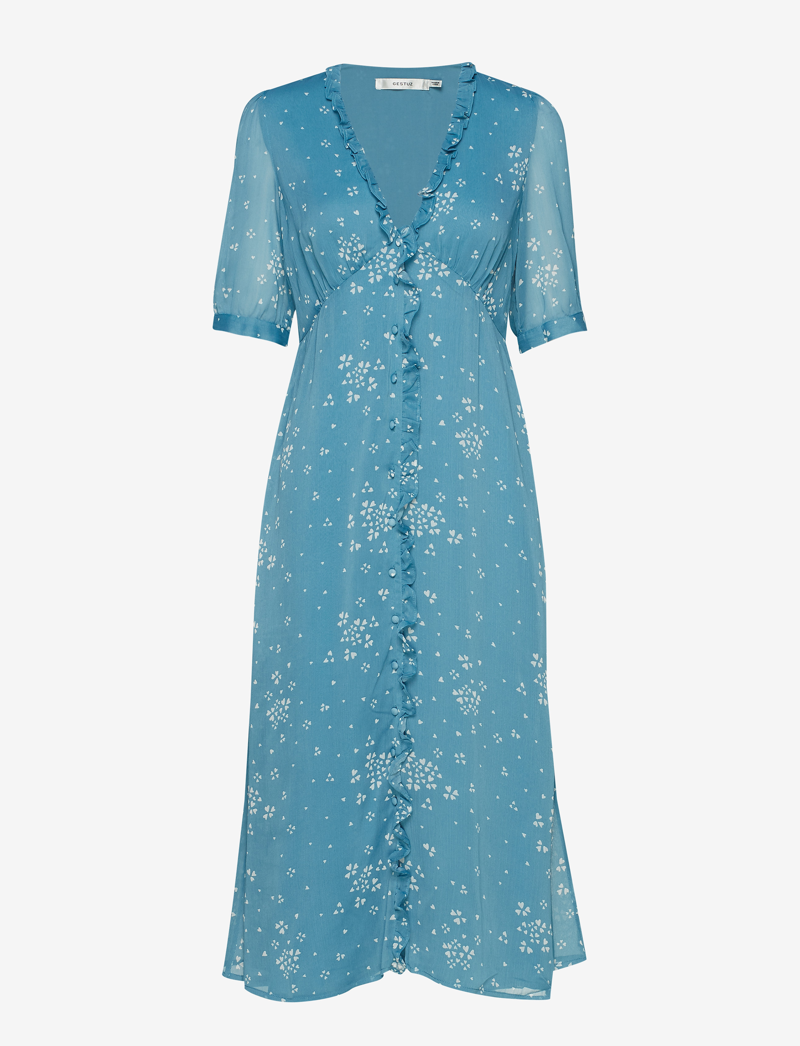 Gestuz - CindyGZ dress AO19 - blue clover hart - 0