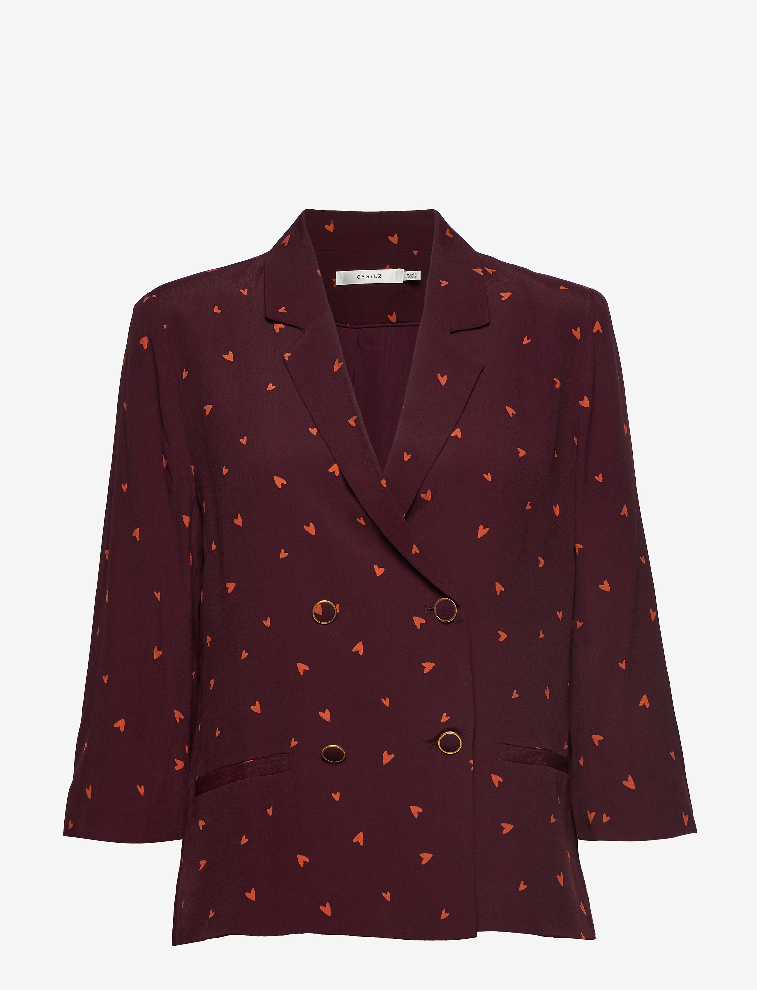 Gestuz - HoneyGZ blazer AO19 - port royale heart dot - 0