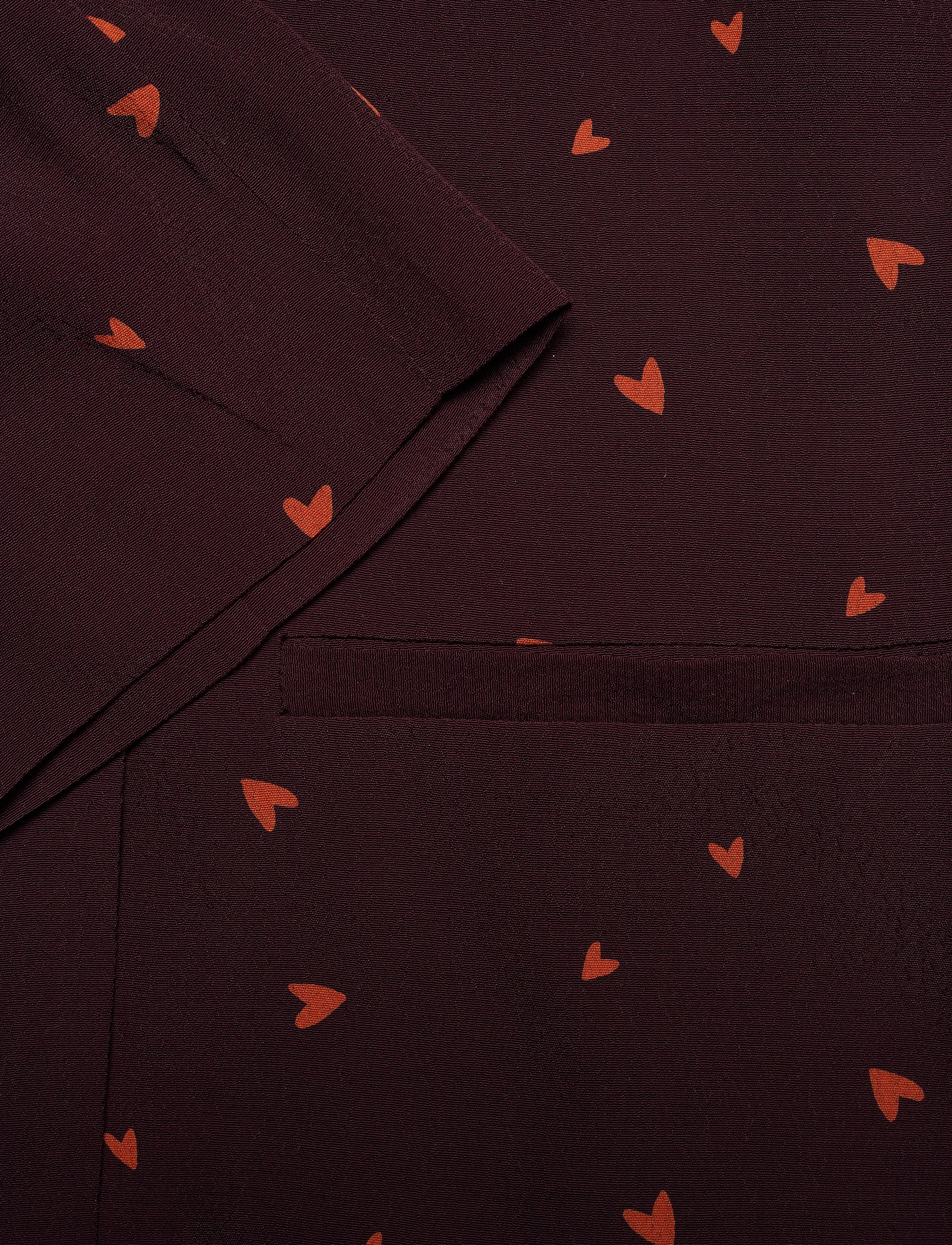 Gestuz - HoneyGZ blazer AO19 - port royale heart dot - 3