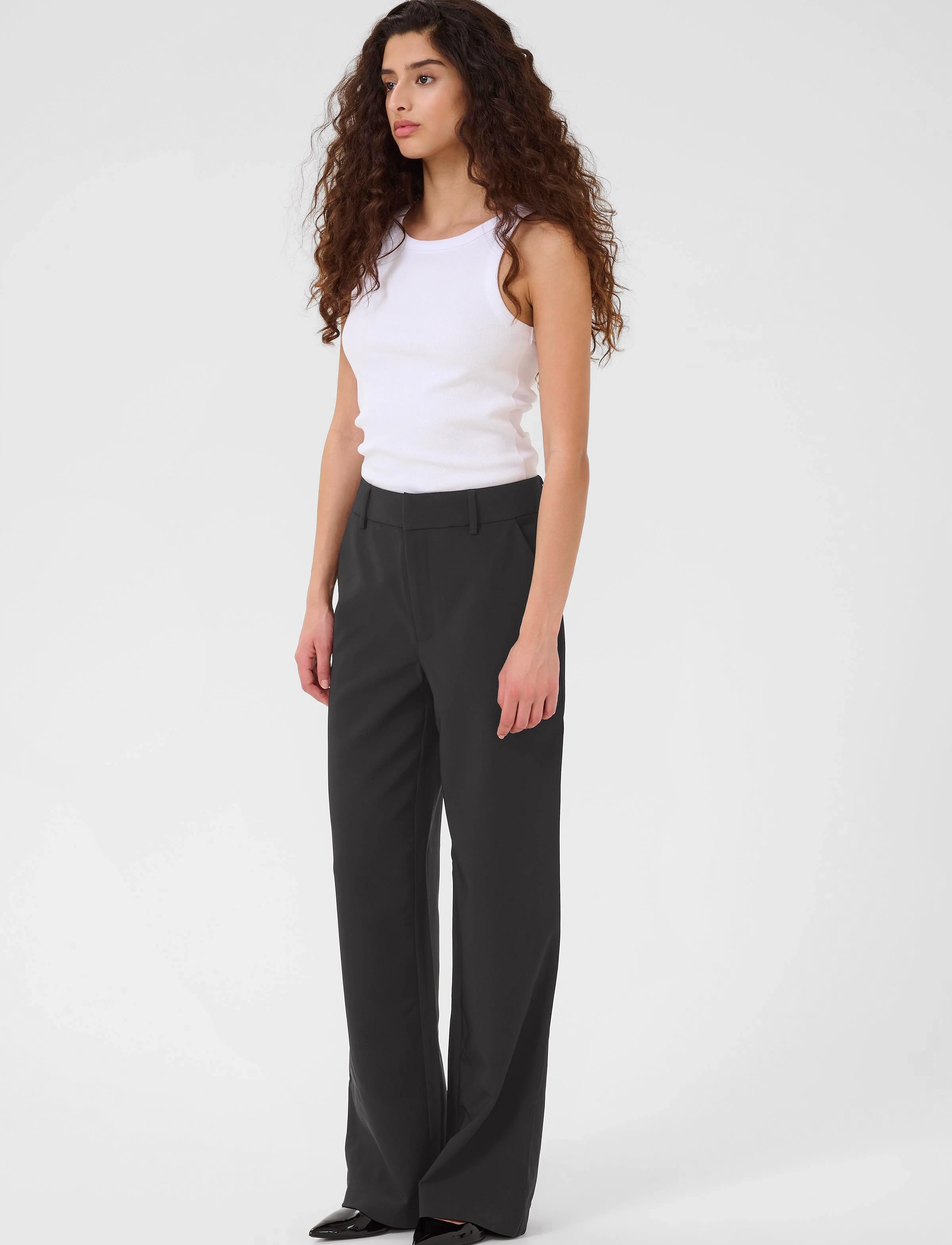 Gestuz - JoelleGZ MW pants NOOS - lietišķā stila bikses - black - 5