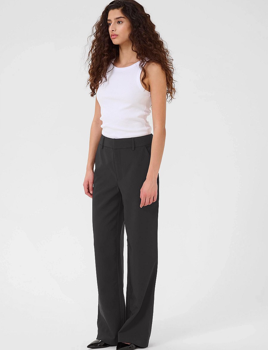 Gestuz - JoelleGZ MW pants NOOS - pidulikud püksid - black - 5