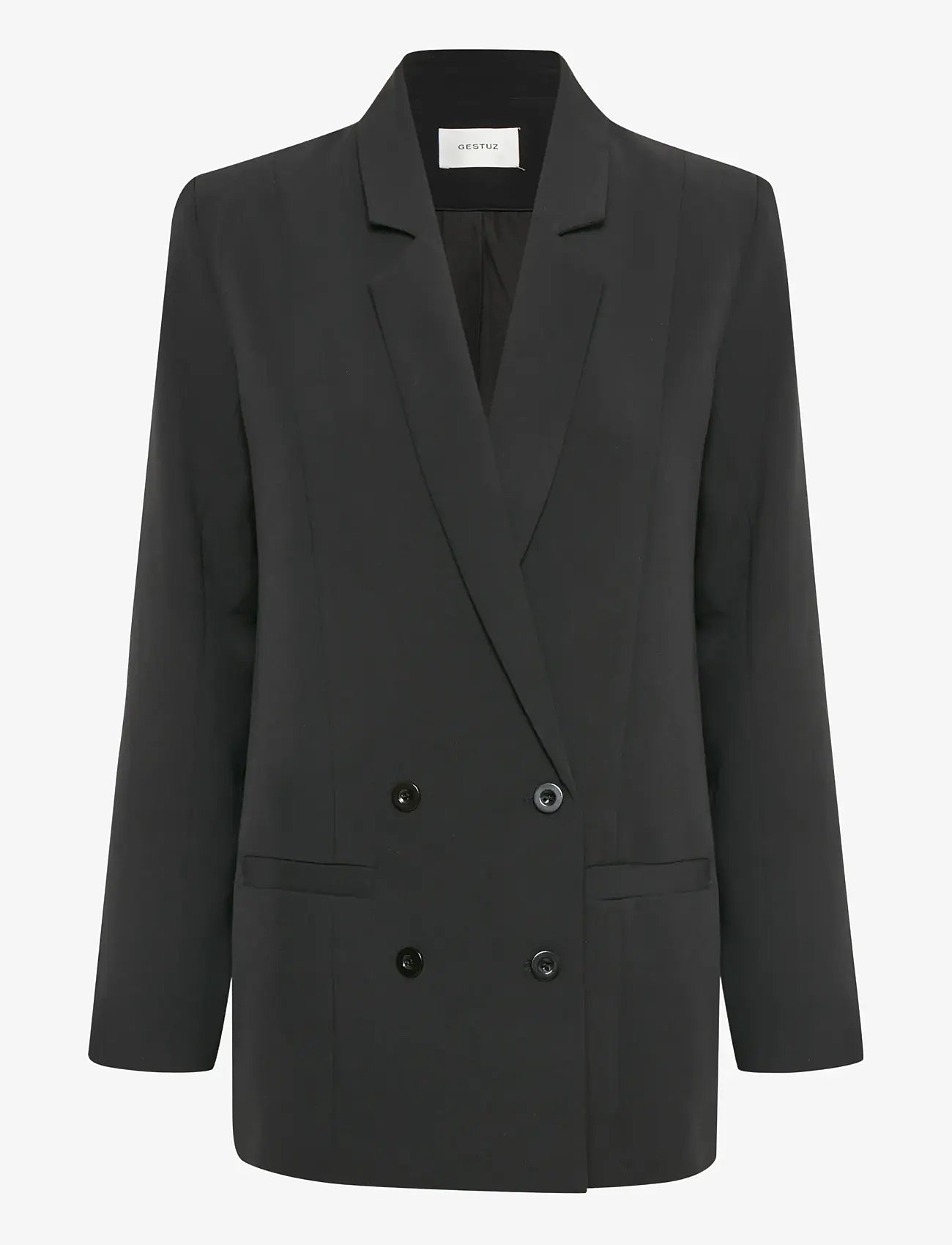 Gestuz - JoelleGZ Blazer NOOS - dubbelknäppta kavajer - black - 1