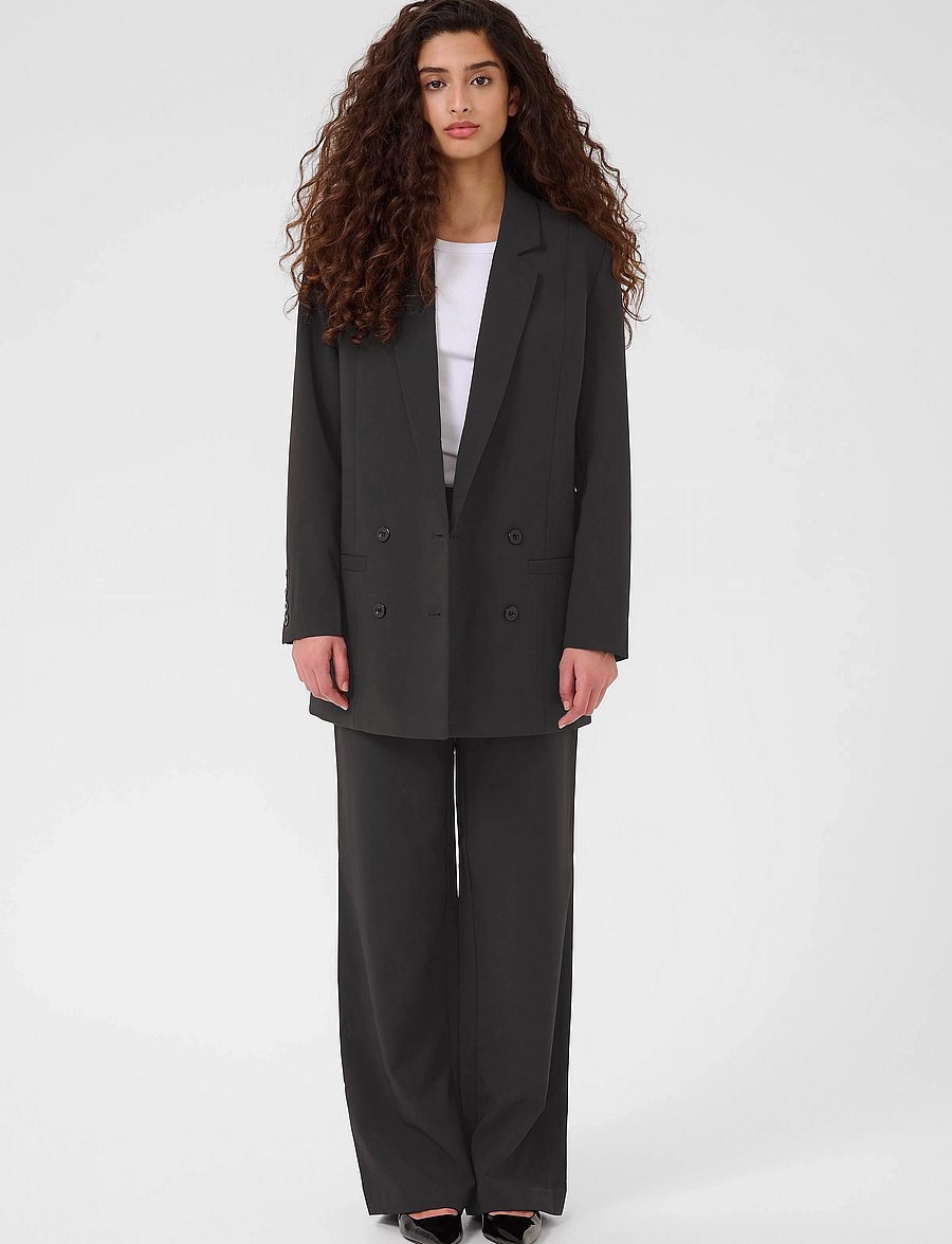 Gestuz - JoelleGZ Blazer NOOS - double breasted blazers - black - 3