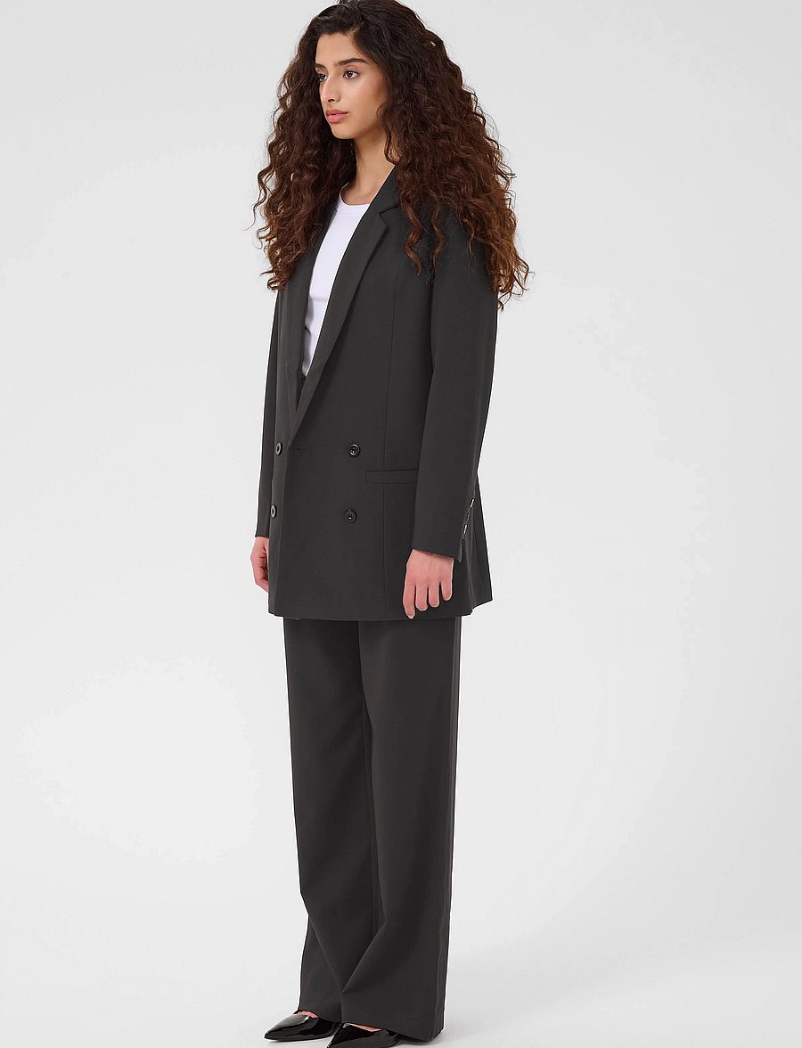 Gestuz - JoelleGZ Blazer NOOS - double breasted blazers - black - 5