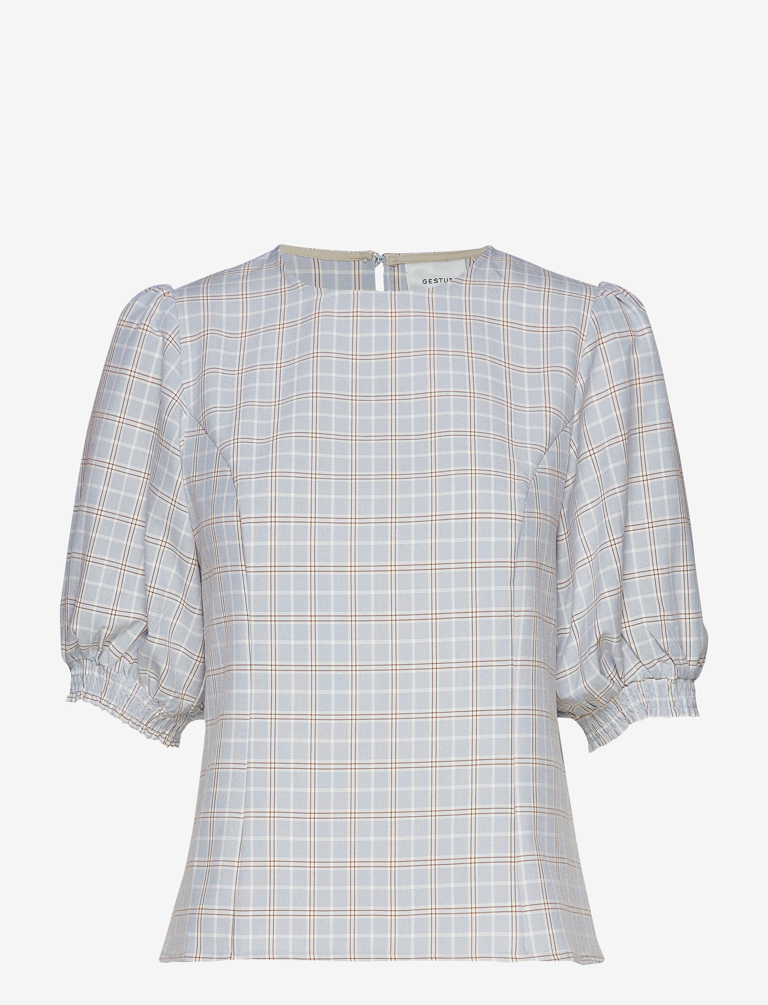 Gestuz - KirstelleGZ blouse ZE2 19 - blue/brown check - 0