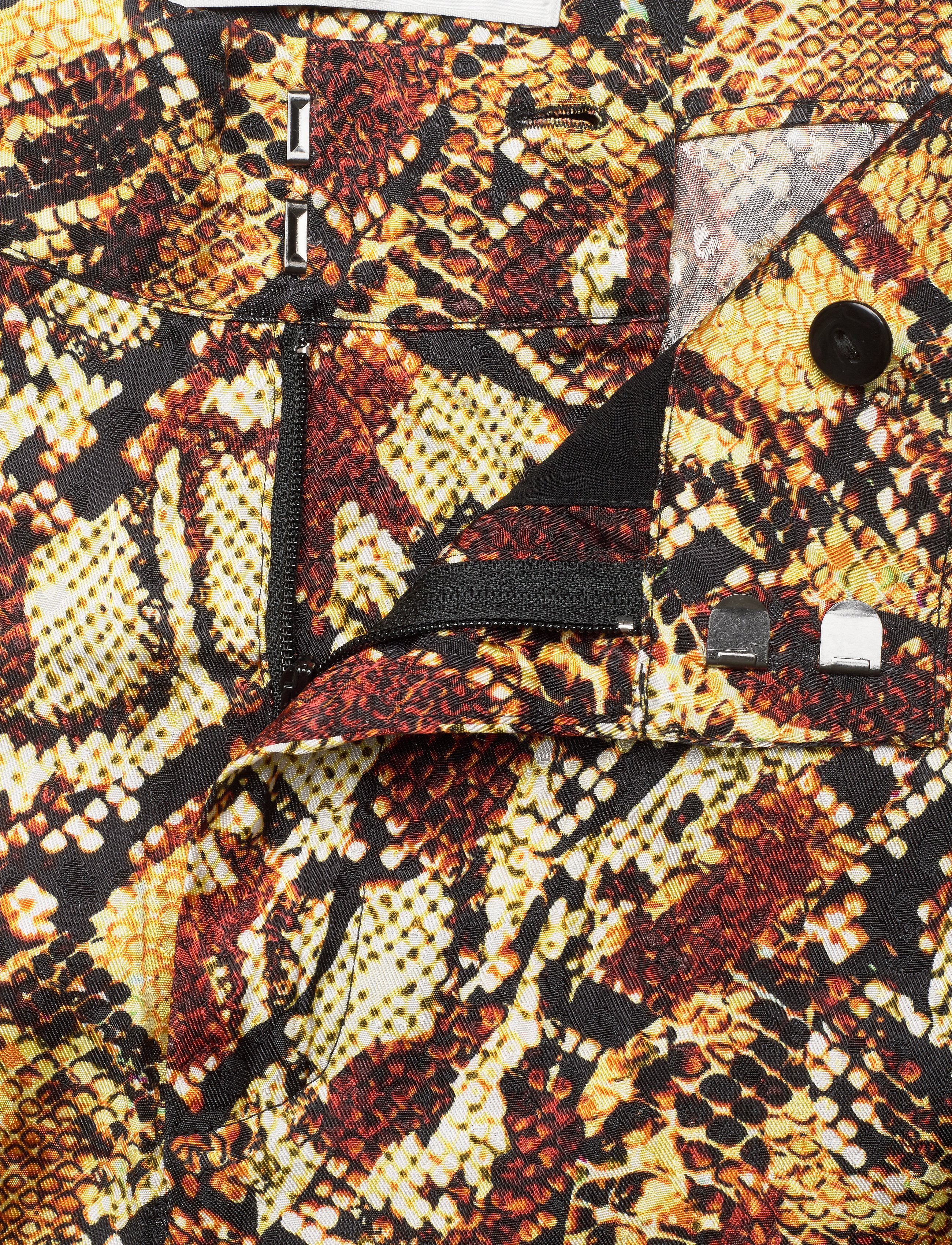 Gestuz - ChellaGZ pants MA19 - red/yellow snake - 3