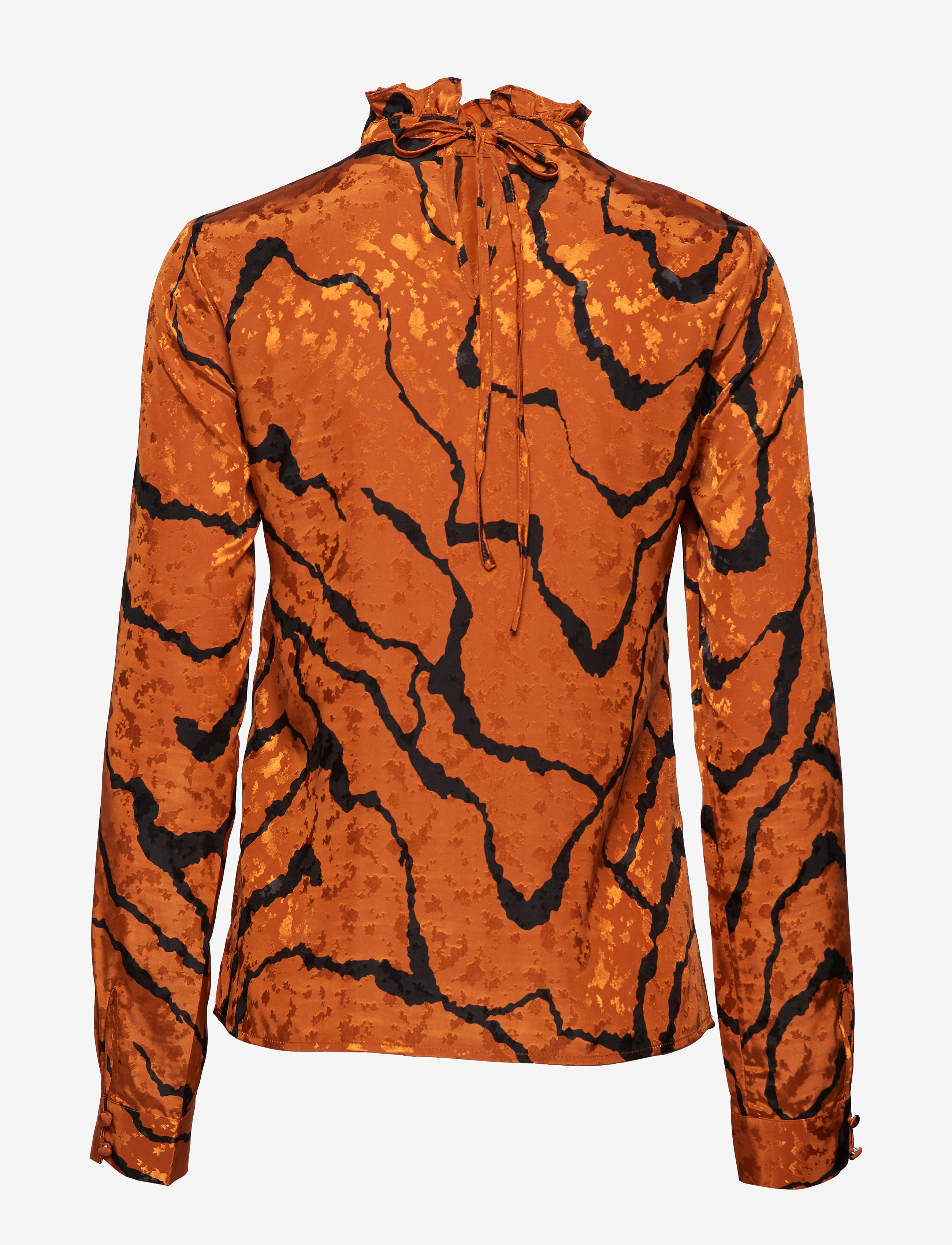 Gestuz - AylinGZ blouse MA19 - umber ripple - 2