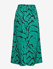 Gestuz - AylinGZ skirt MA19 - midi nederdele - green ripple - 1