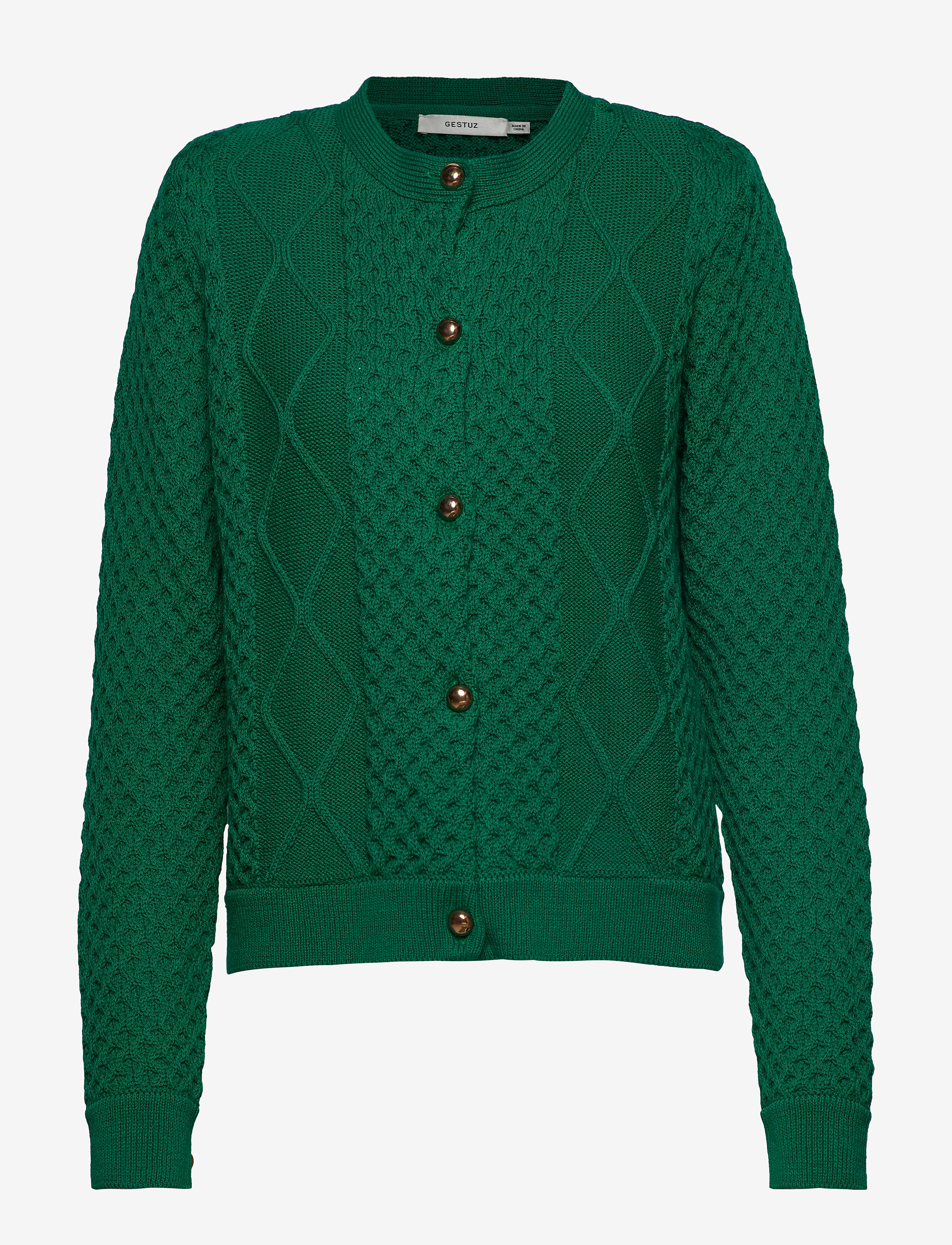 Gestuz - MichaGZ short cardigan MA19 - ultramarine green - 1