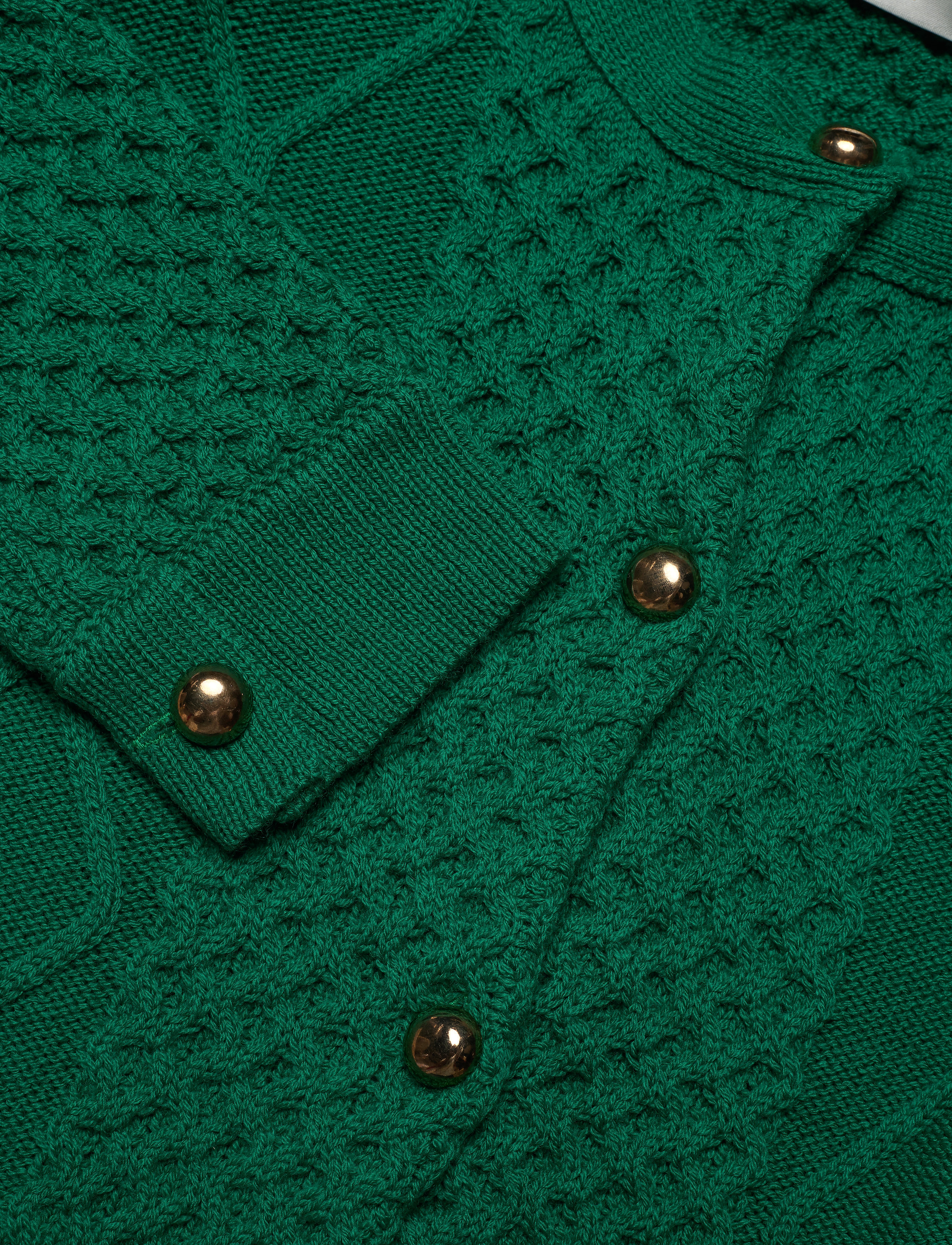 Gestuz - MichaGZ short cardigan MA19 - ultramarine green - 3