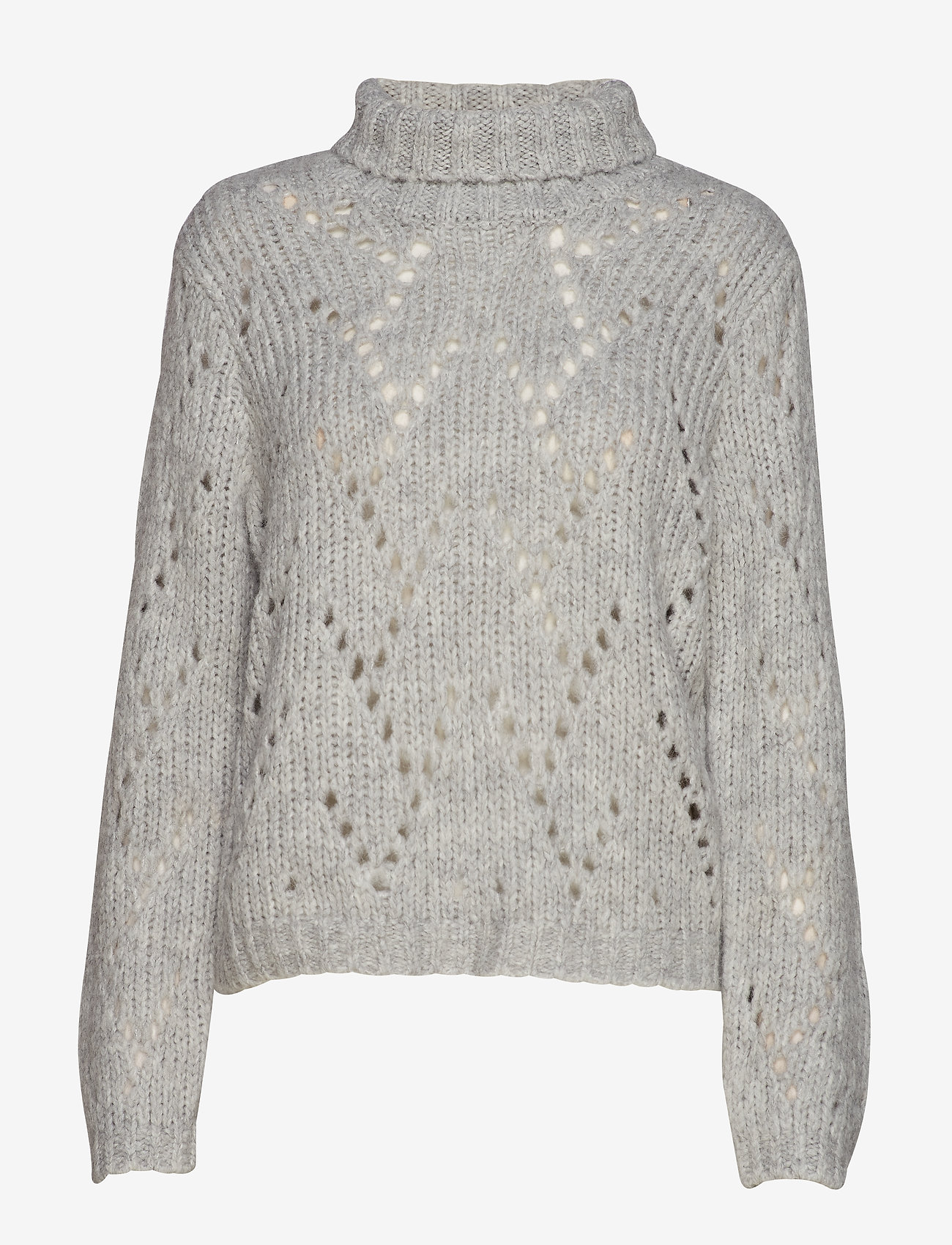 Gestuz - JoleneGZ rollneck MA19 - l.grey melange - 0