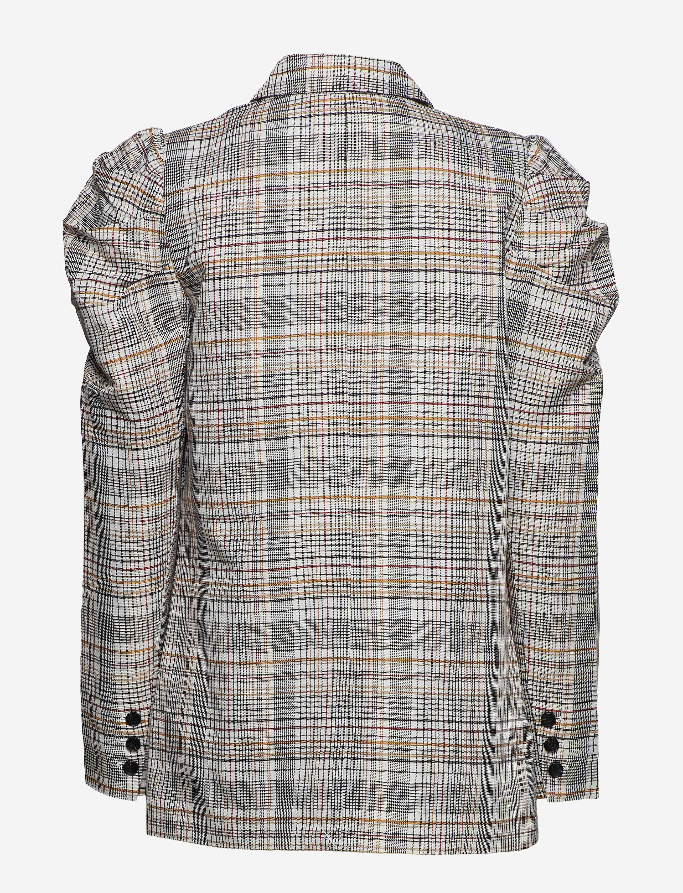 Gestuz - GinnieGZ blazer MA19 - red/yellow check - 2