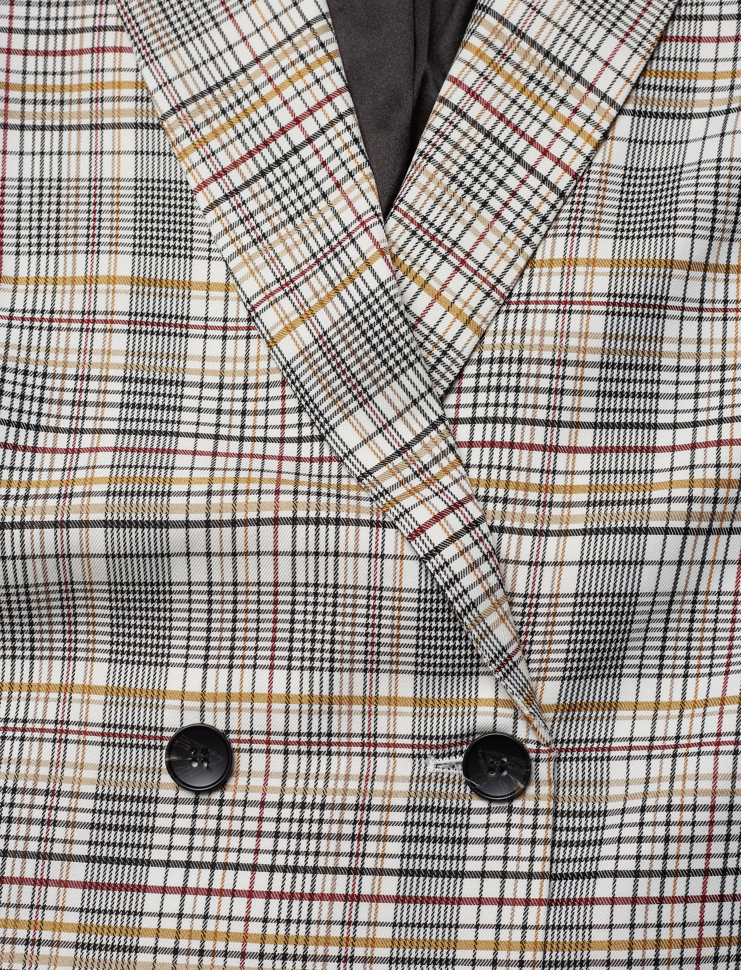 Gestuz - GinnieGZ blazer MA19 - red/yellow check - 3