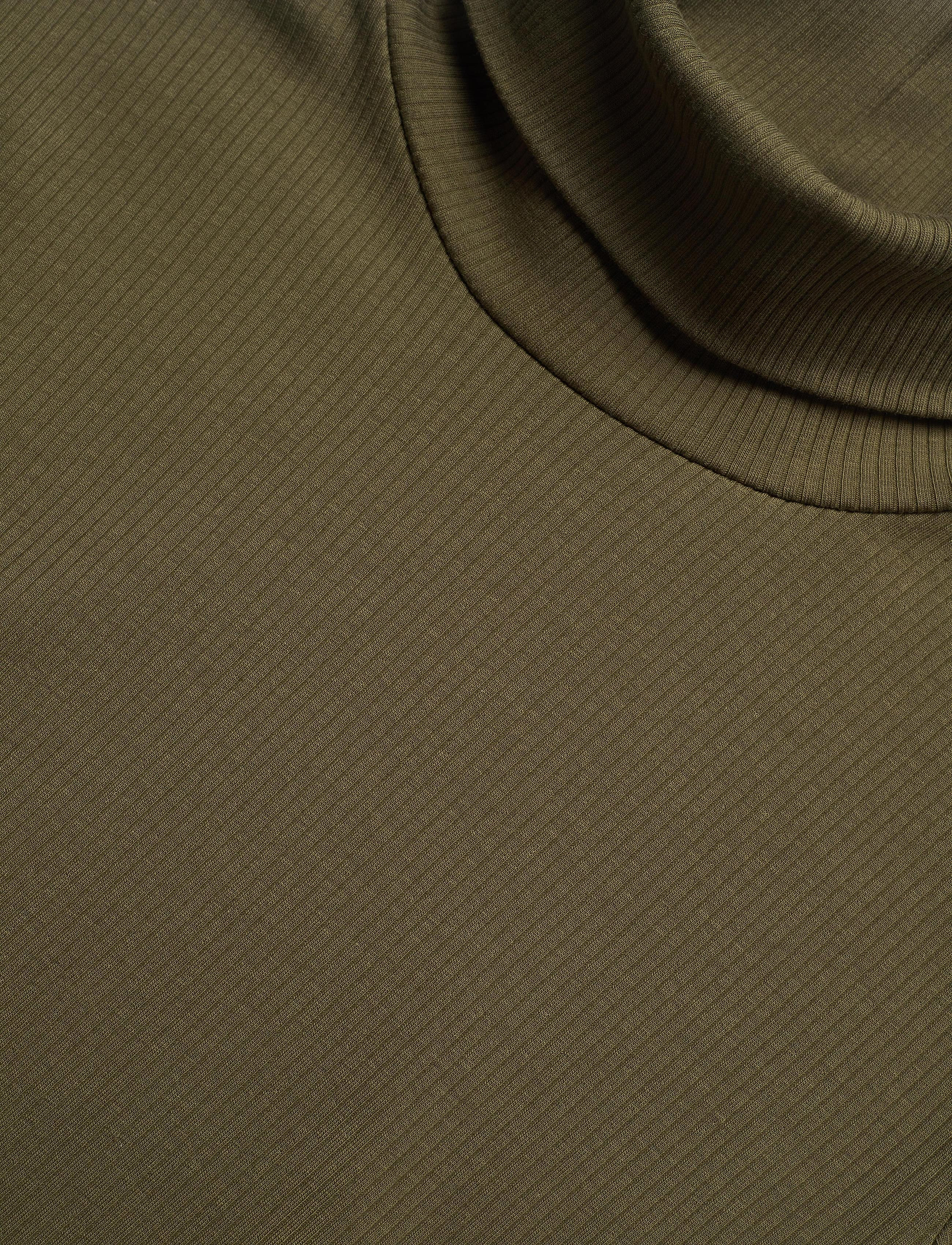 Gestuz - RollaGZ rollneck - dark olive - 2