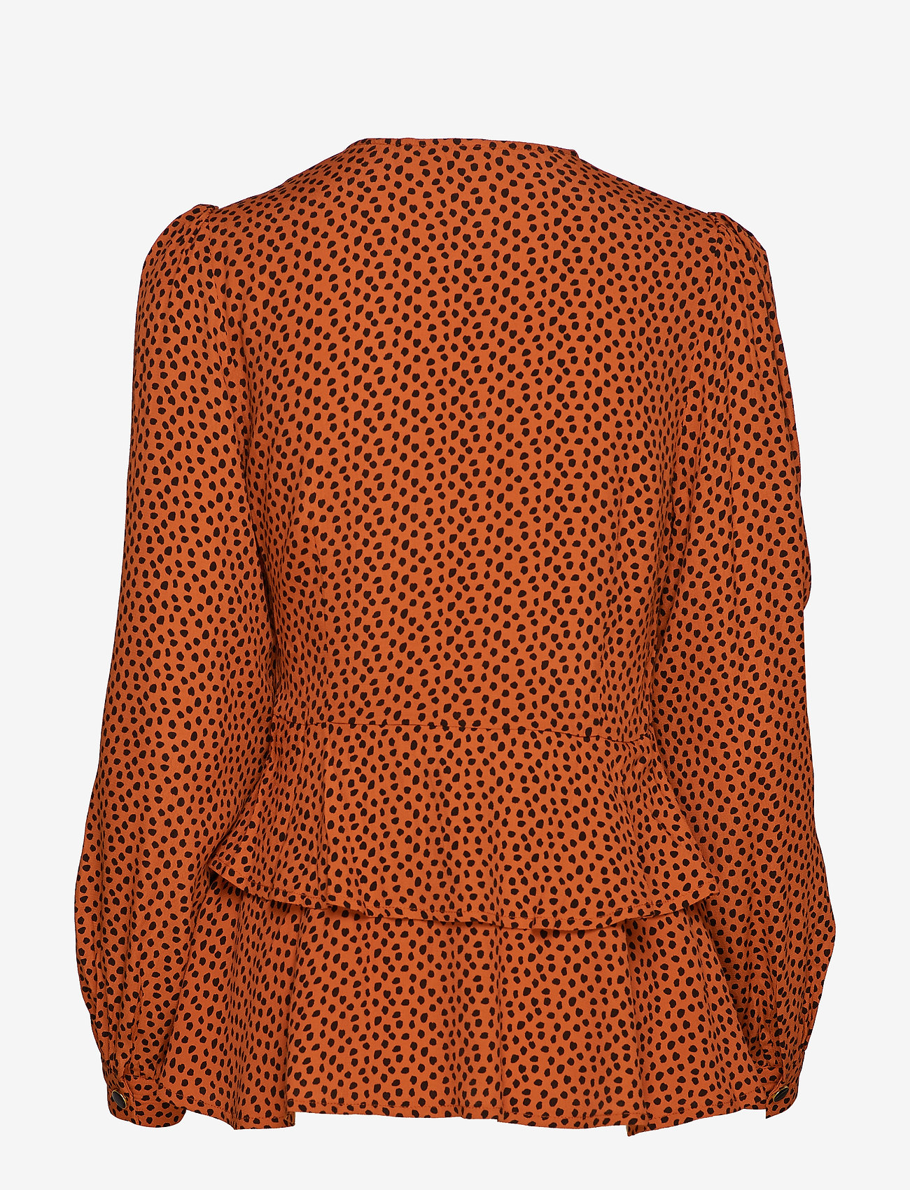 Gestuz - SpotiaGZ blouse MA19 - umber dot - 1
