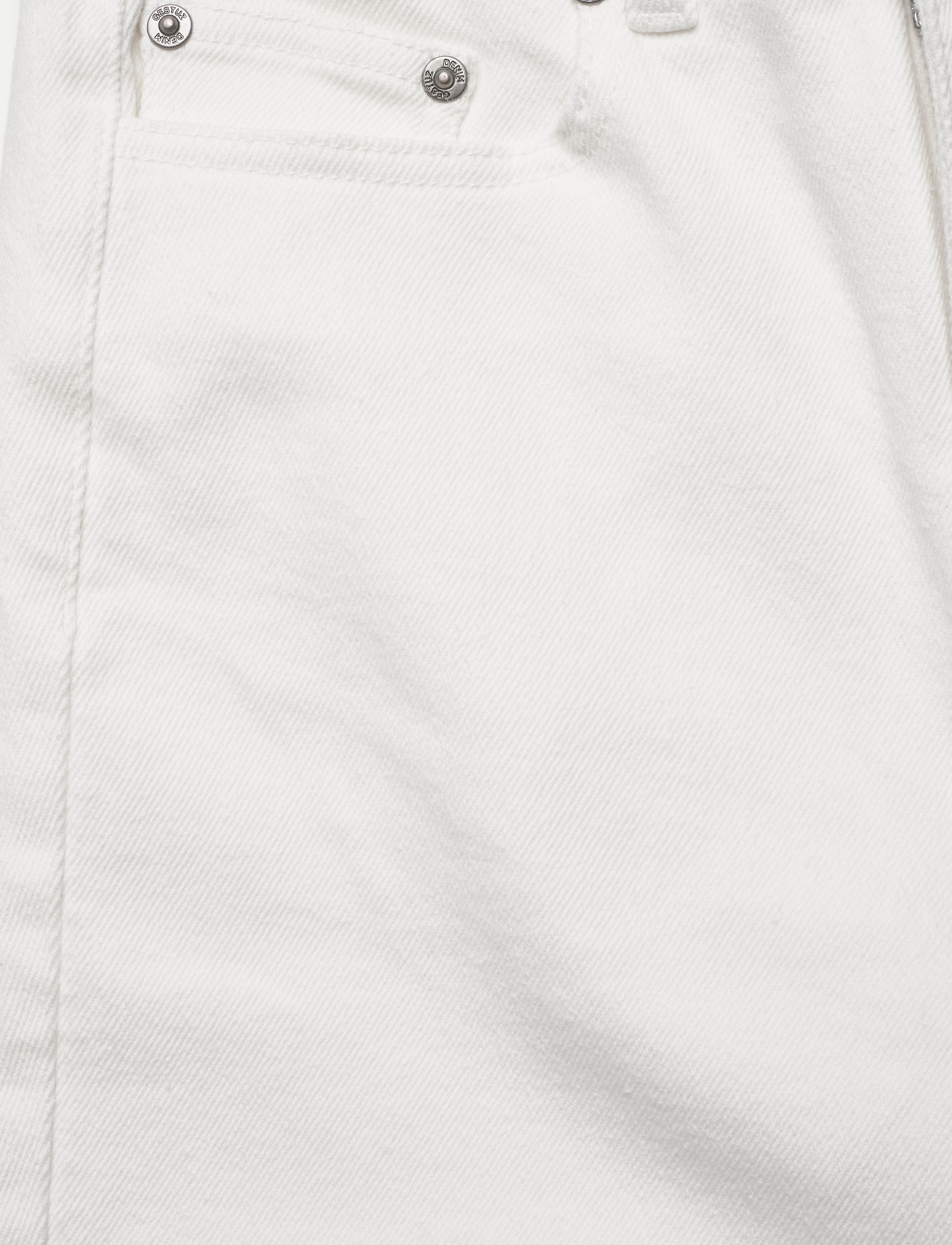 Gestuz - AstridGZ HW slim jeans - bright white - 2